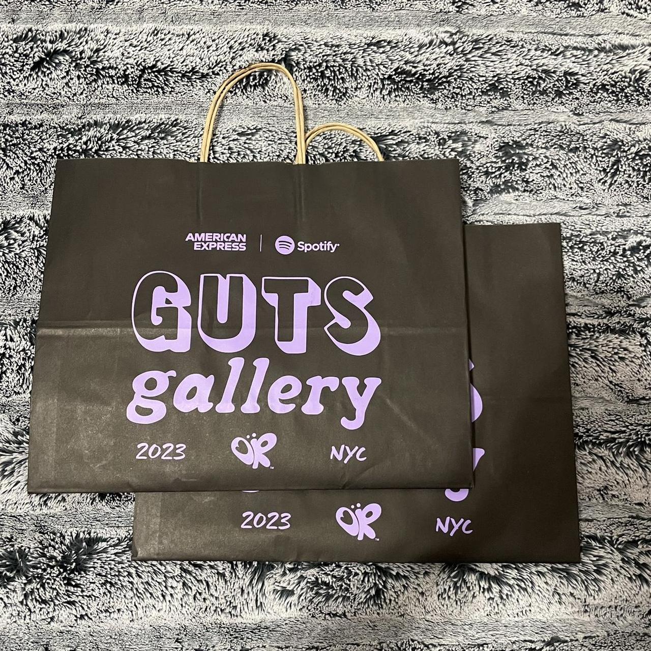 Olivia Rodrigo Guts Gallery Set Of 2 Paper Shopping... - Depop