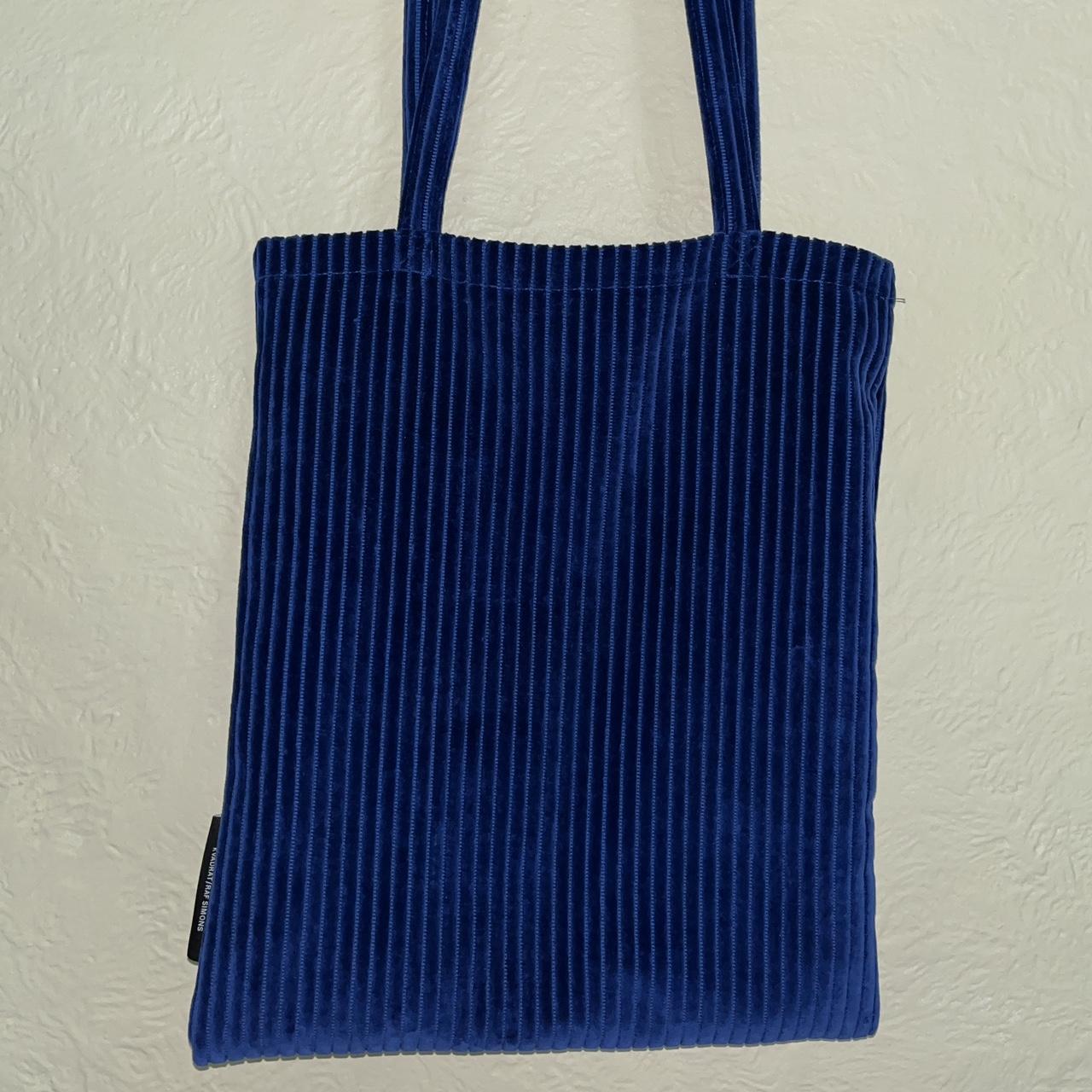 RAF SIMONS X KVADRAT tote bag. In an electric navy | Depop RAF SIMONS X KVADRAT tote bag. In an electric navy | Depop