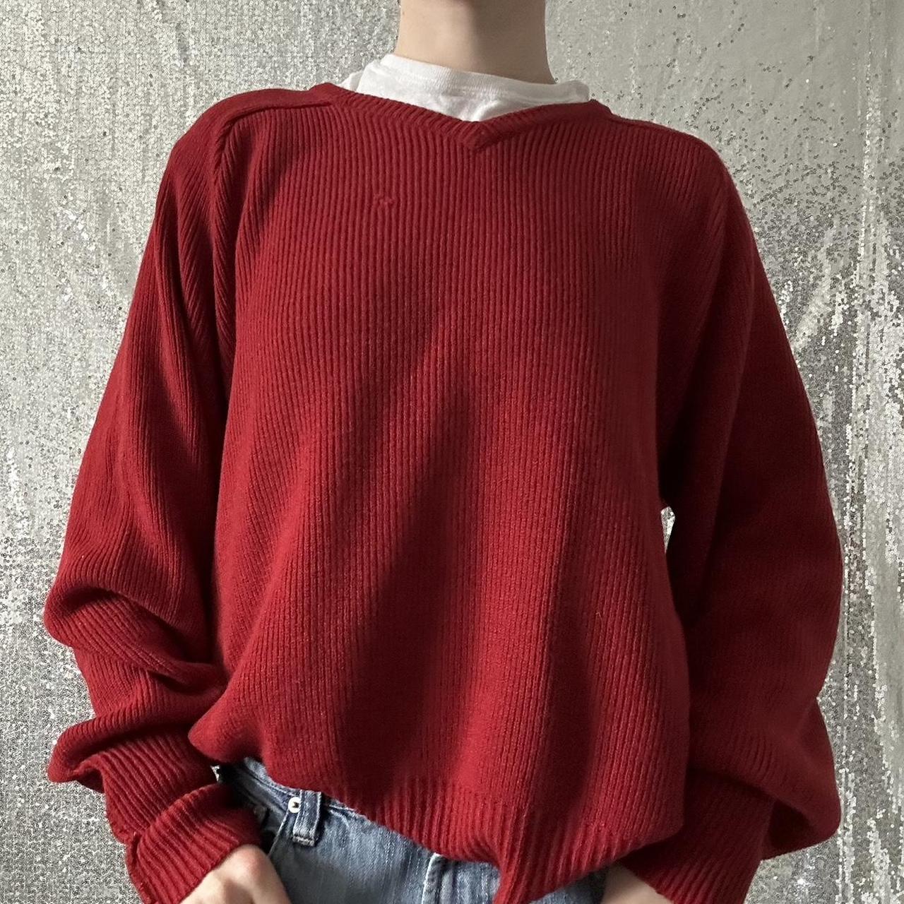 Red Knit Sweater -  Canada