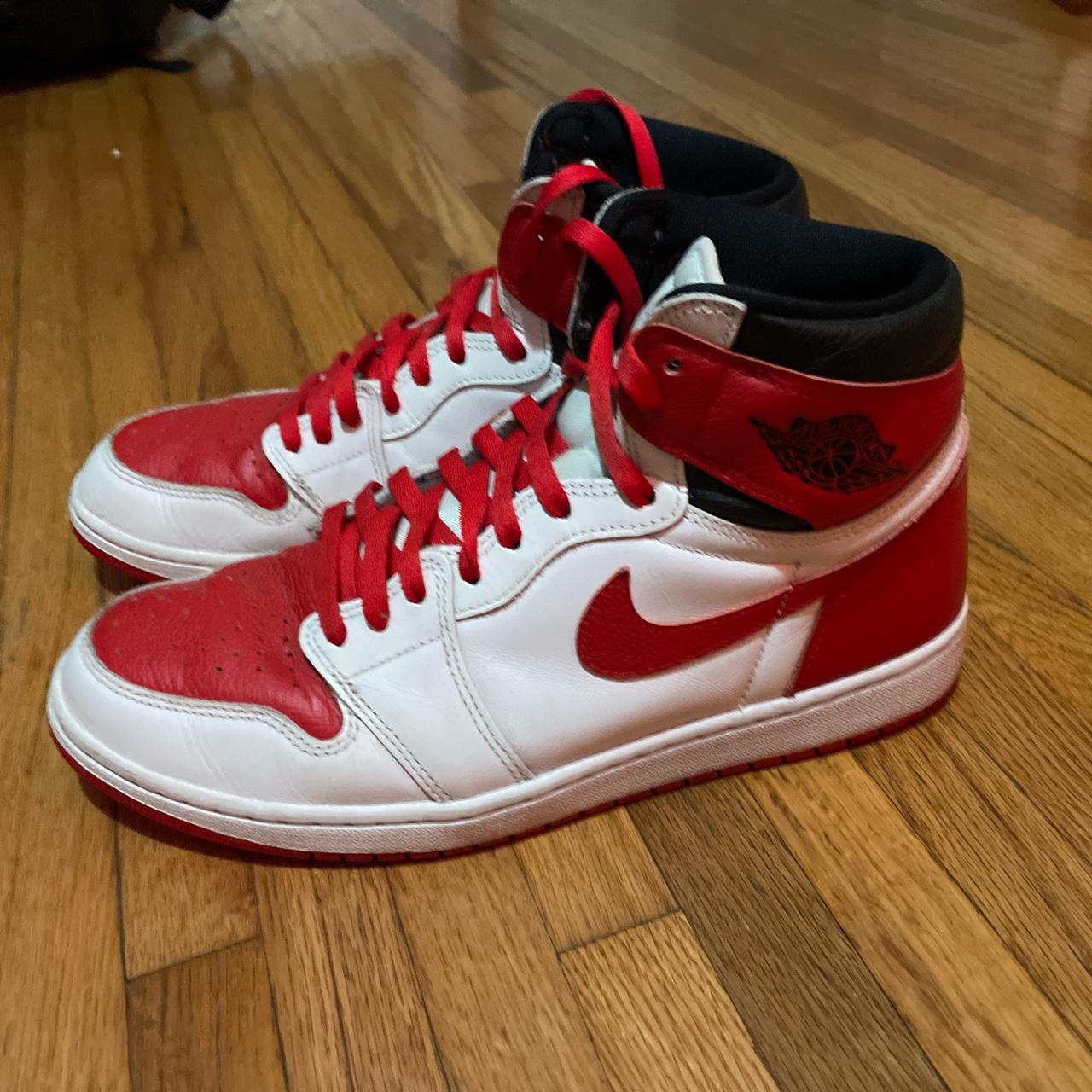 OF Heritage high top jordan 1s slightly wrinkled... - Depop