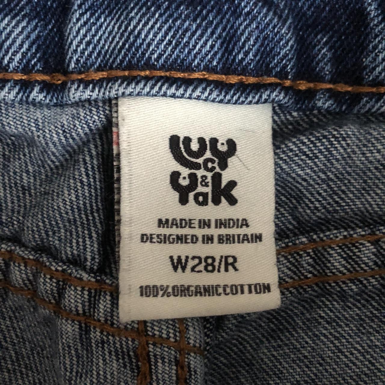 Lucy & Yak Dana Mom Jeans 28W/ UK 10. Made with... - Depop