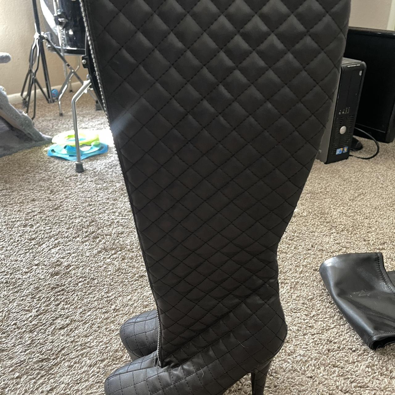 Source Unknown Women's Over the knee Boots - Blac… - image 2