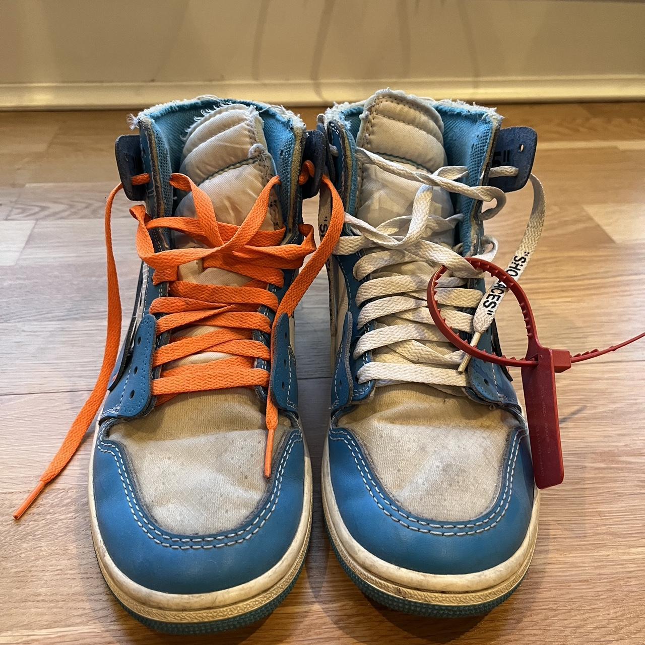 Off white unc 1 orange laces online