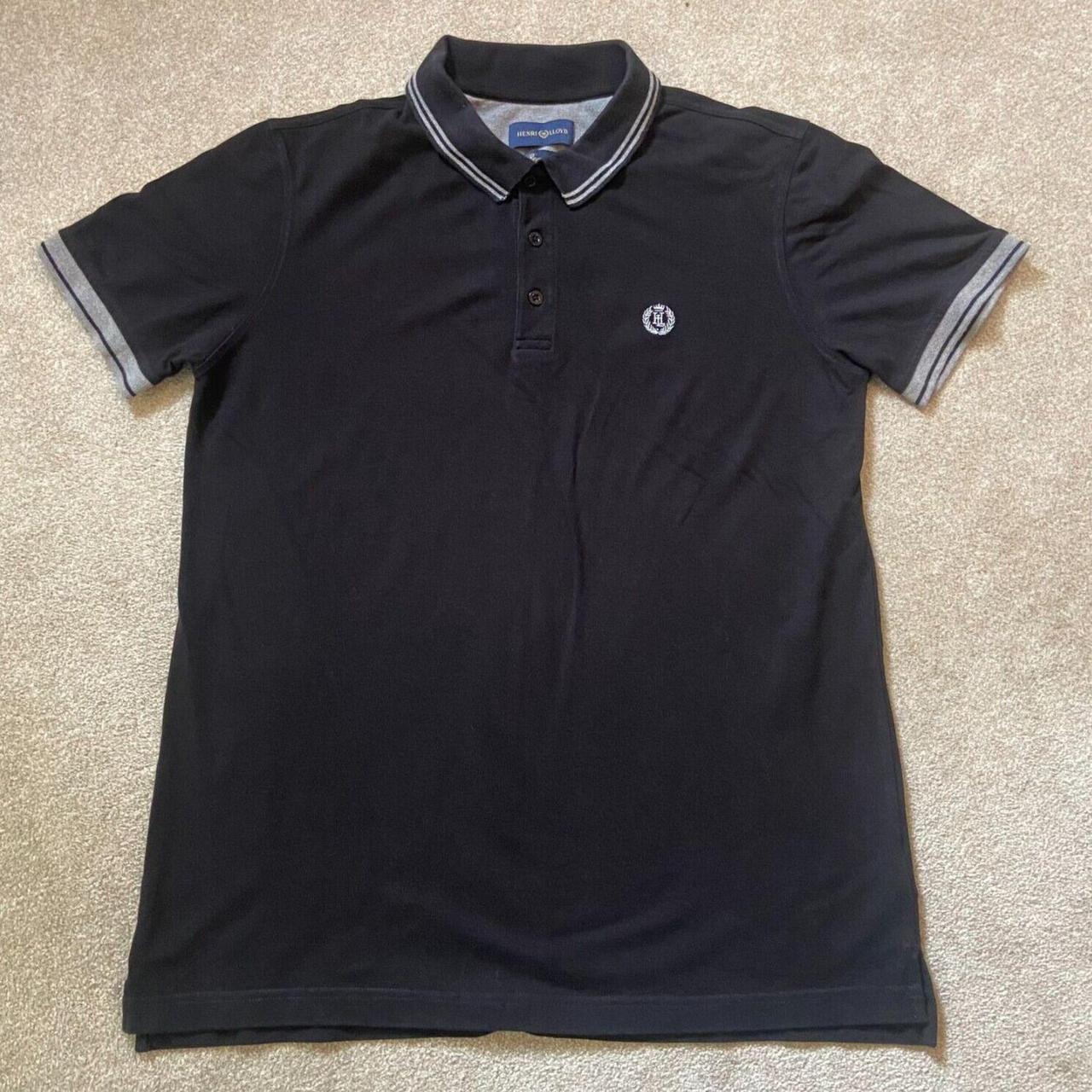 Henri Lloyd Mens Polo Black Fabulous Henri Lloyd