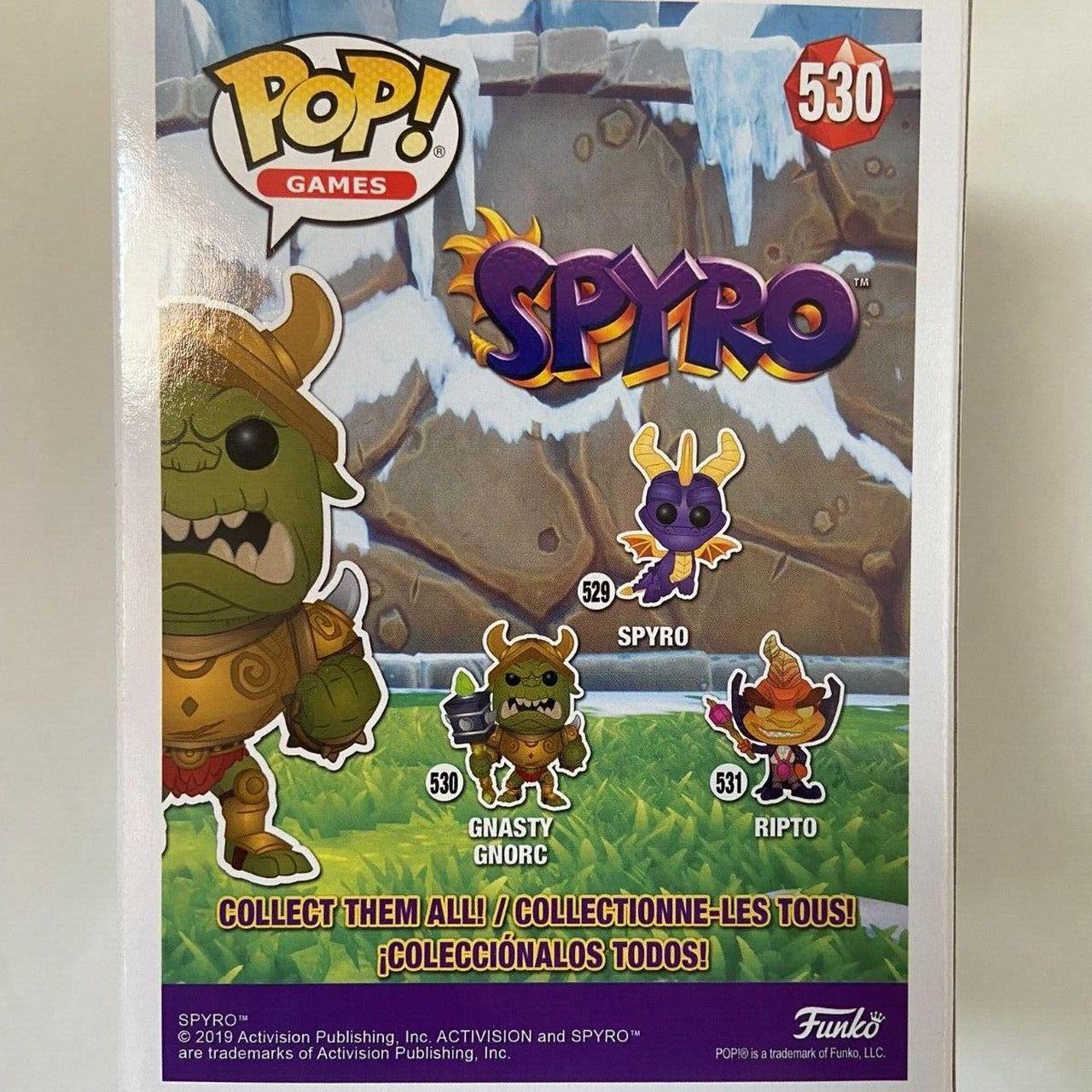 Funko Pop! Games: Spyro - Gnasty Gnorc Collectible Vinyl Figure 3.75 Inches