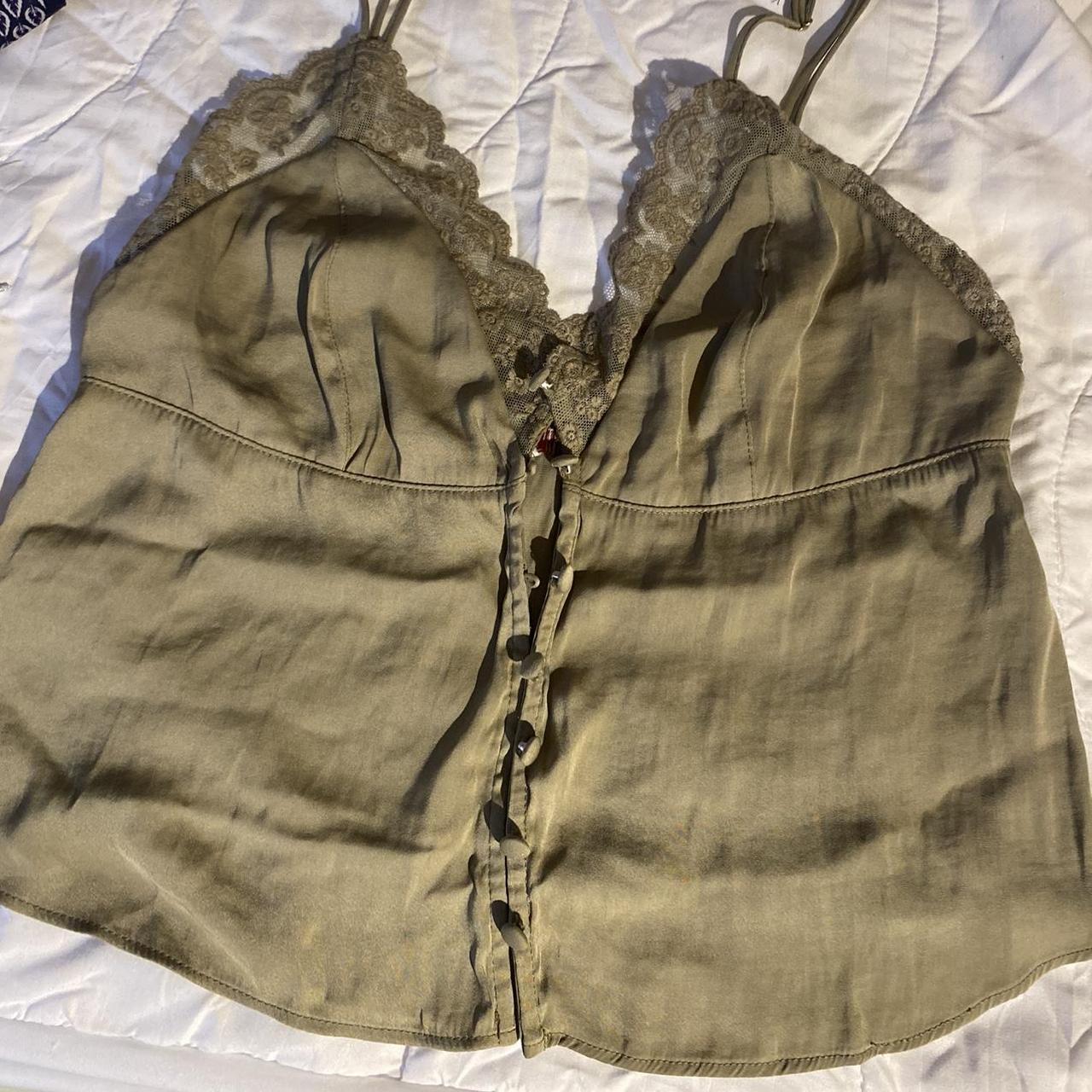 Urban Outfitters Button Up Top Size S But Would Fit Depop