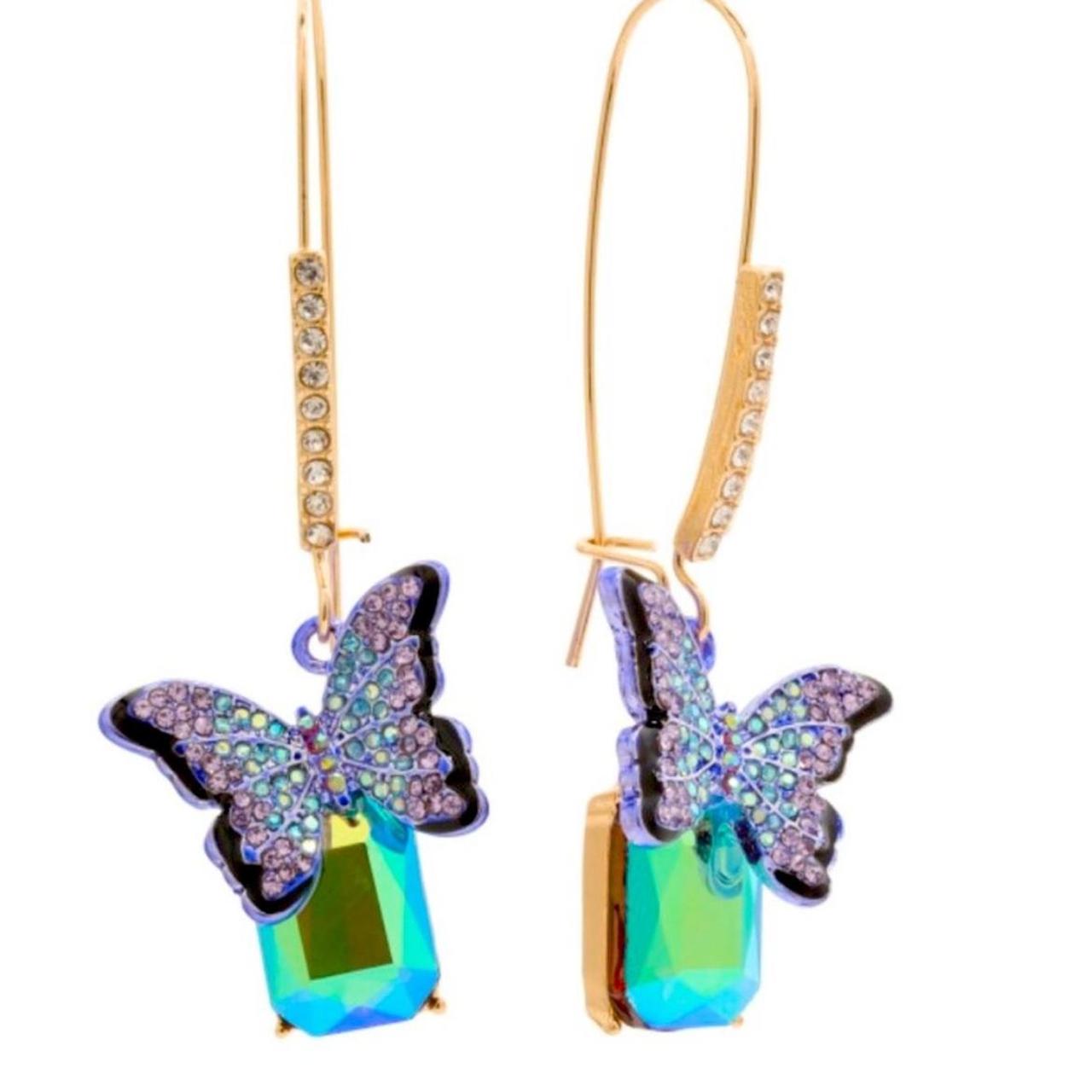 Betsey Johnson Butterfly Mismatch Earring Betsey Johnson Enchanted
