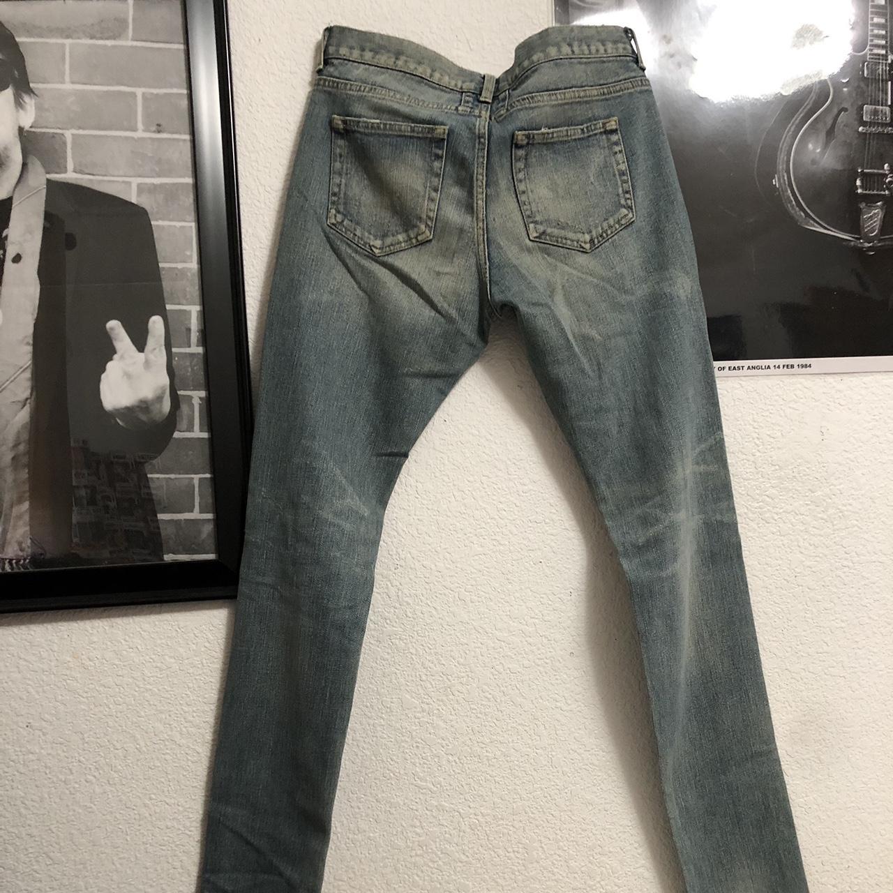 Saint Laurent Reissue Crash Jeans SLP 2014 Hedi | Depop
