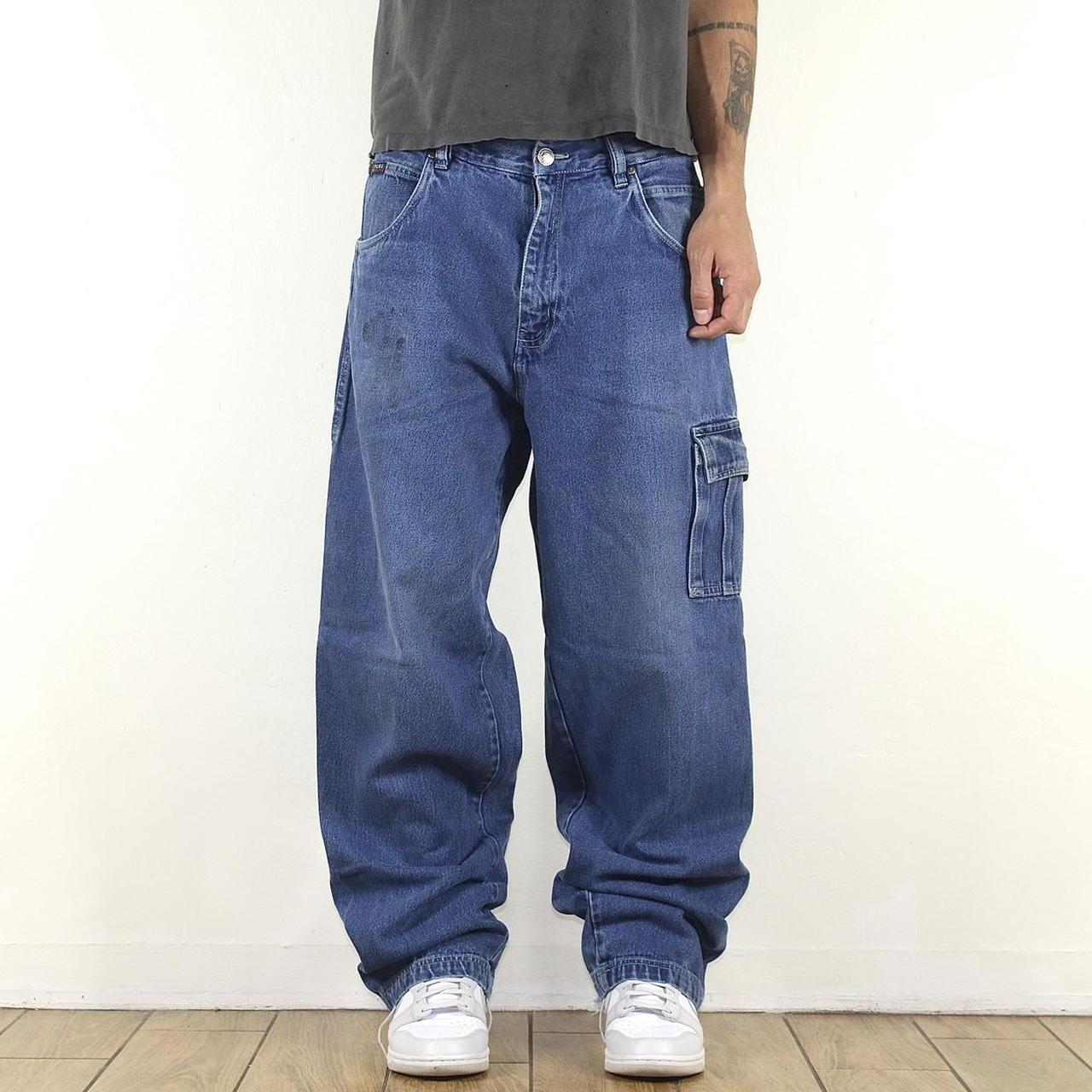 Vtg 2000’s Fubu Baggy Jeans Good used condition -... - Depop