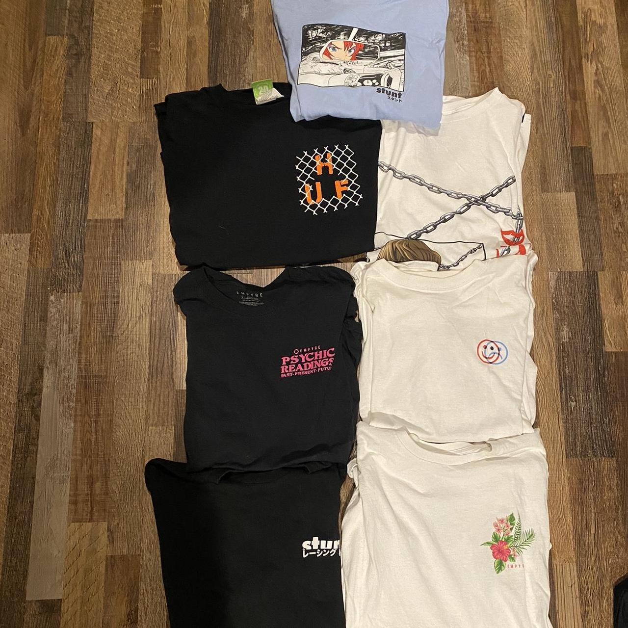 zumiez/tillys shirts 1 for 10 3 for 25 all for 50... Depop