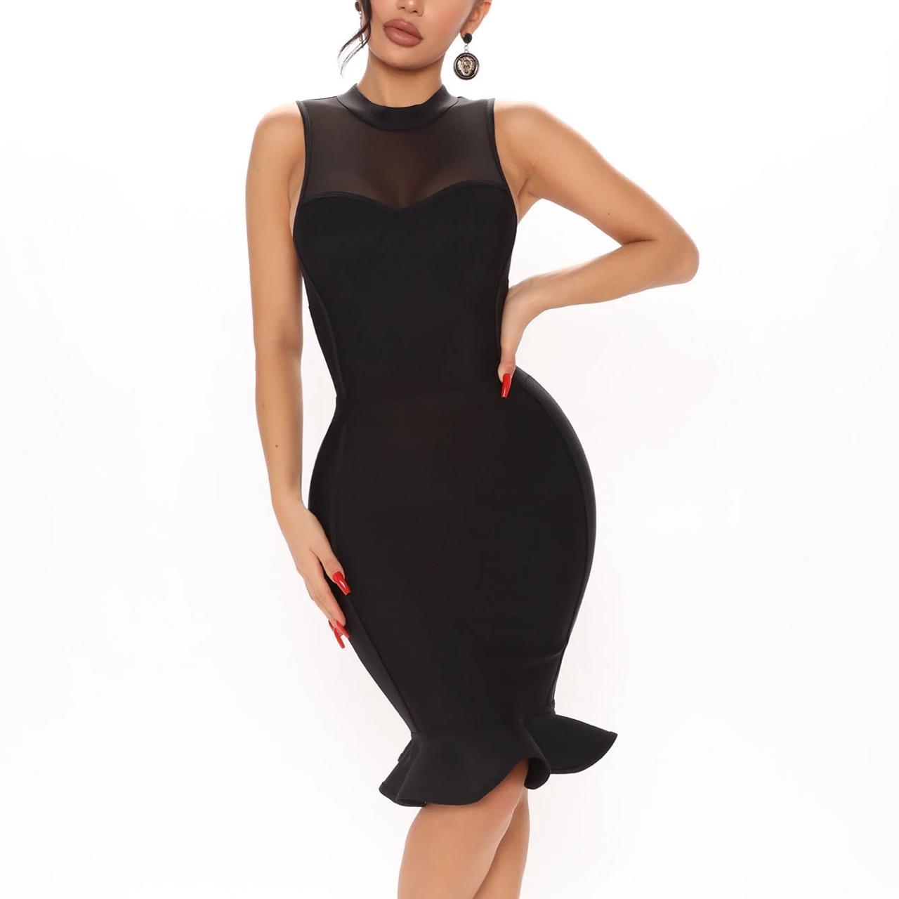 Fashion nova bandage dress hotsell