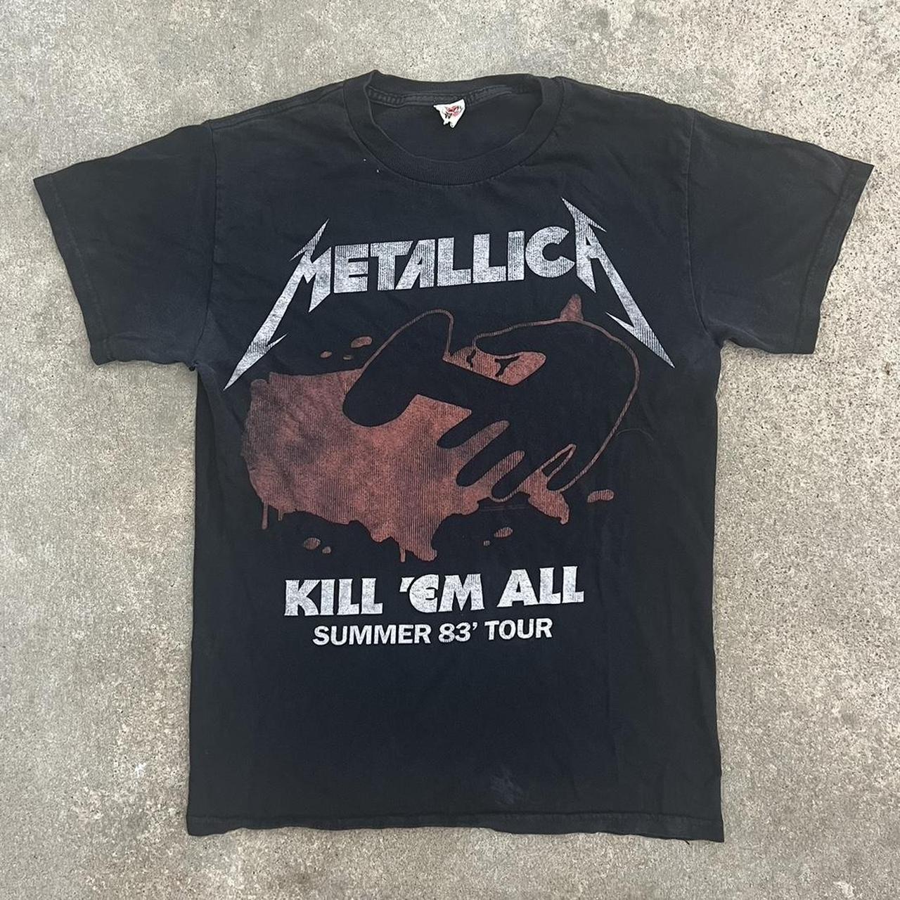 2004 store Metallica Tour T-Shirt