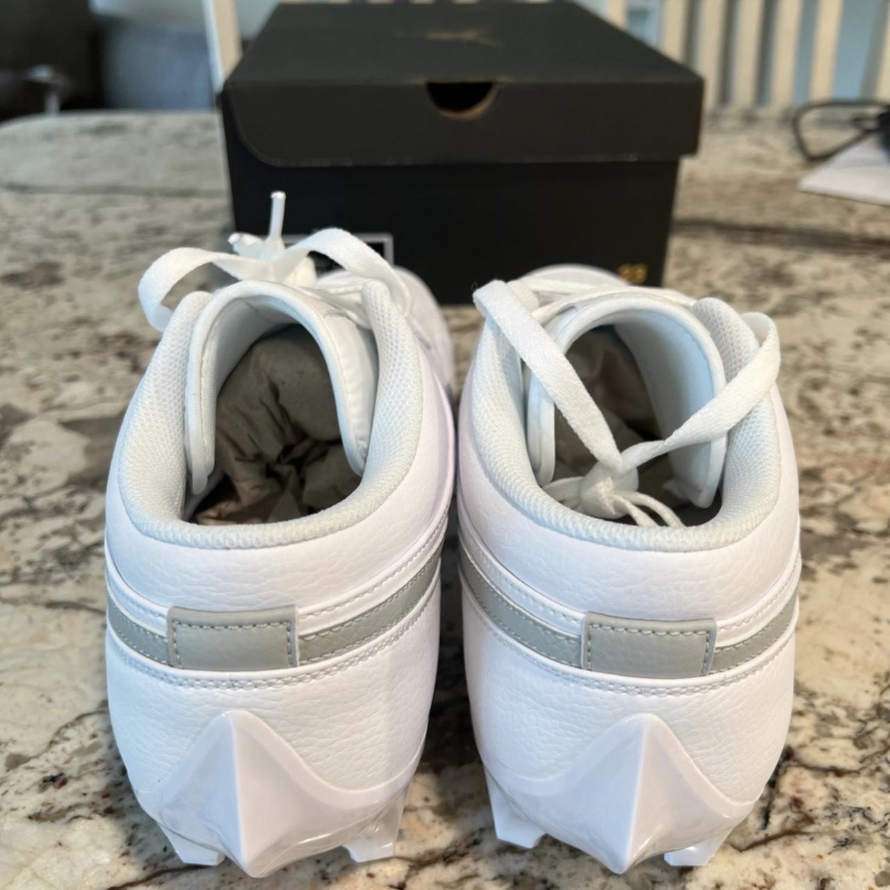 jordan 1 football cleats white