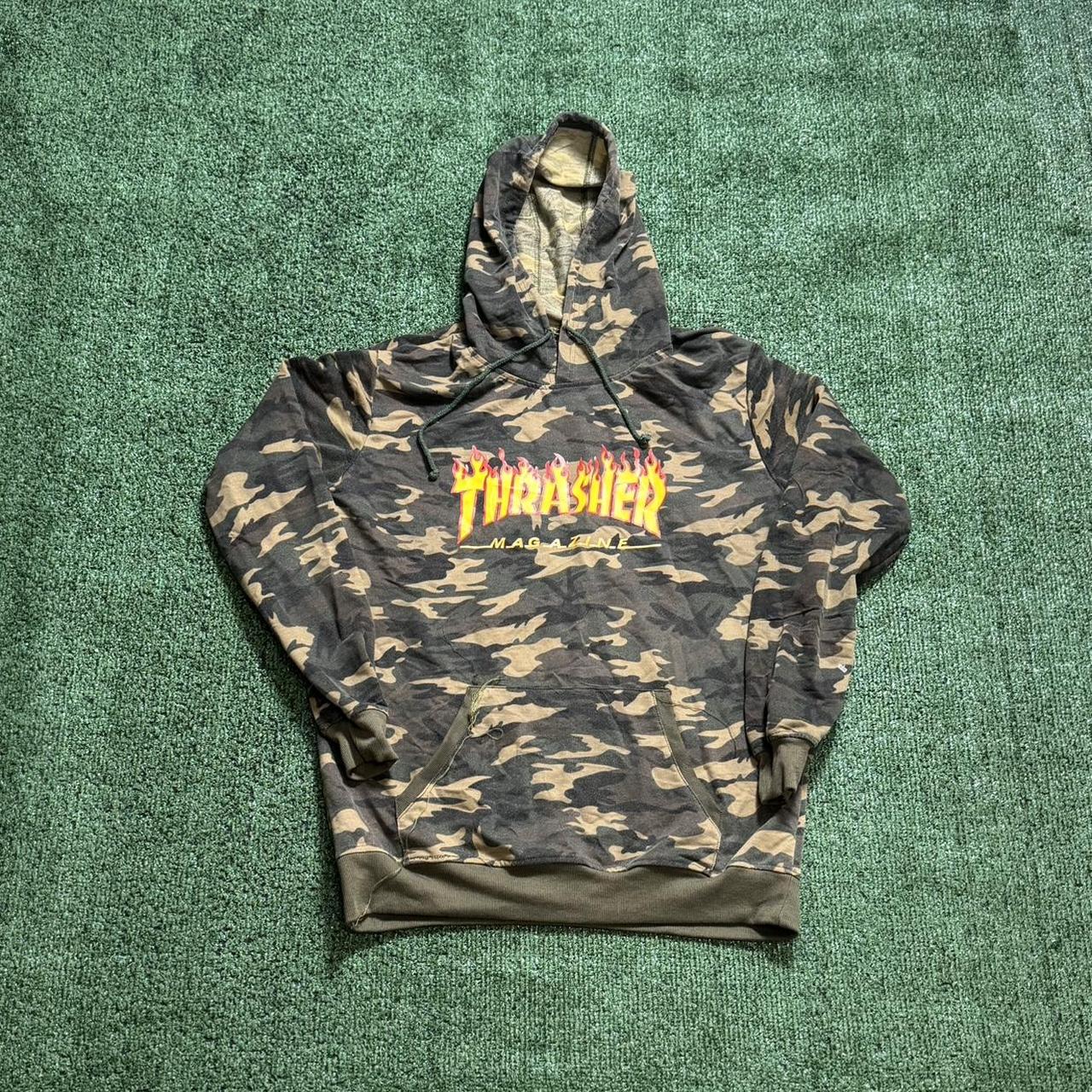 Tiger camo best sale thrasher hoodie