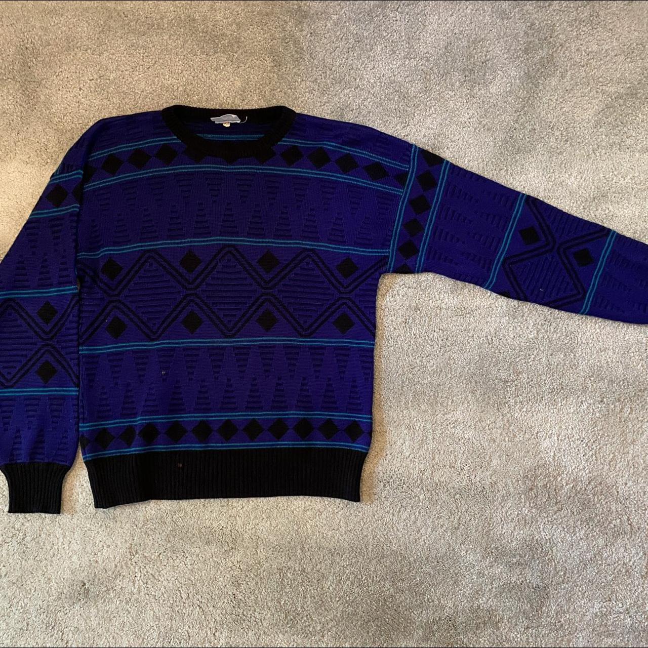 Meister Sweater Large Wool + Acrylic... - Depop