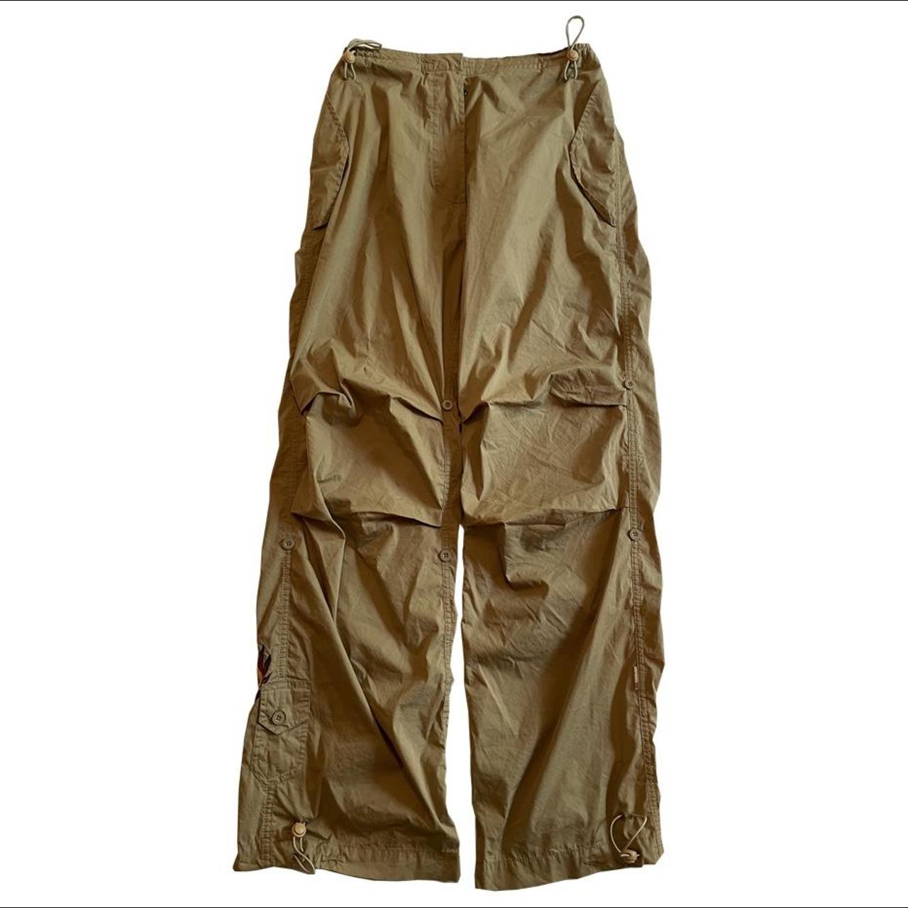 Maharishi Beige Snopants with Dragon | Depop