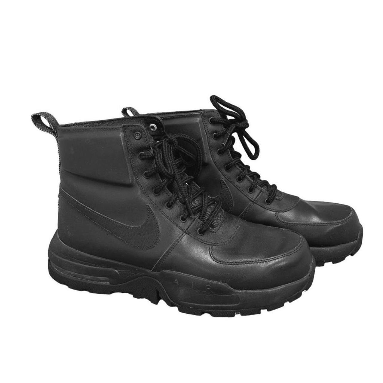 all black nike boots mens