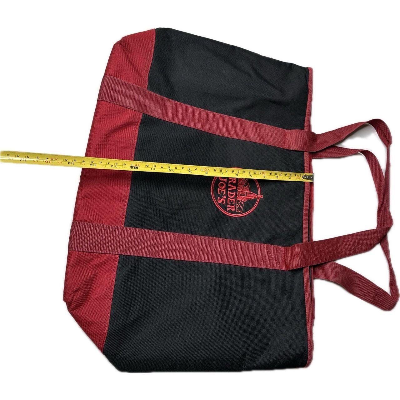 Trader Joe's Women's Bag - Red – Trader Joe's Bla… - image 6