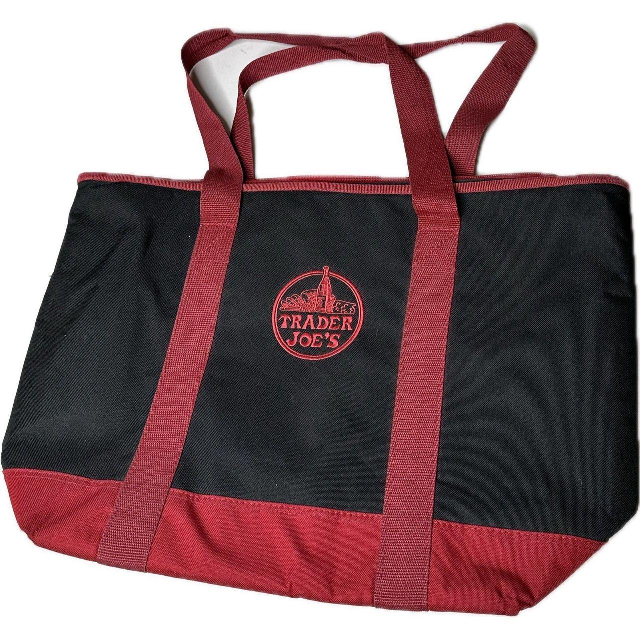 Trader Joe's Women's Bag - Red – Trader Joe's Bla… - image 1