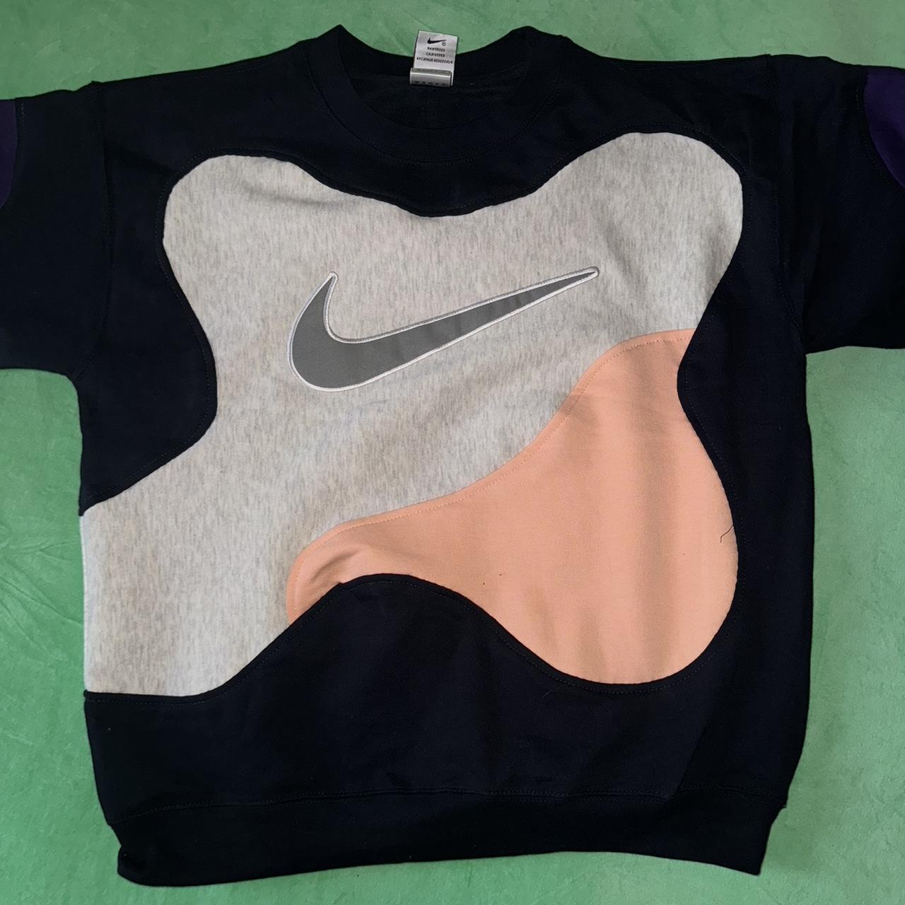Nike reworked-sweatshirt - Depop