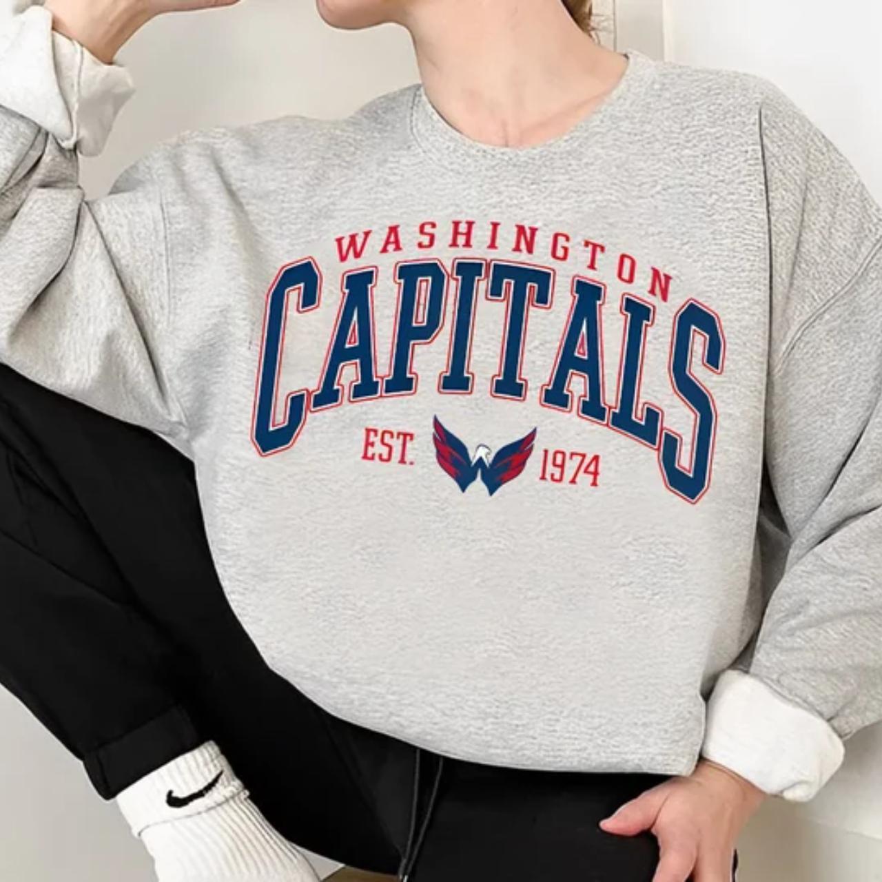 Capitals clearance crewneck sweatshirt