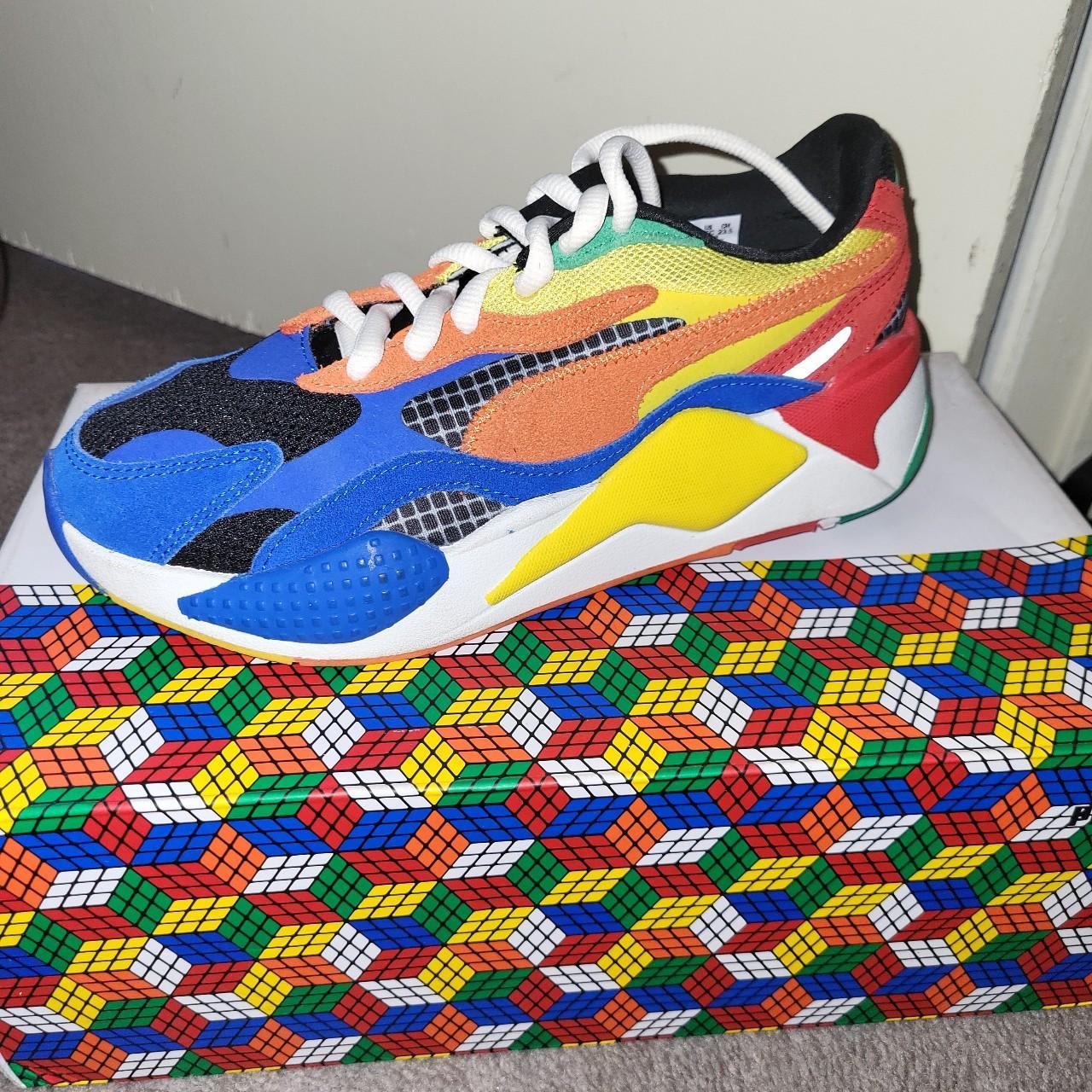 Puma Rs X3 Rubik s Cube Limited Editon Worn only. Depop