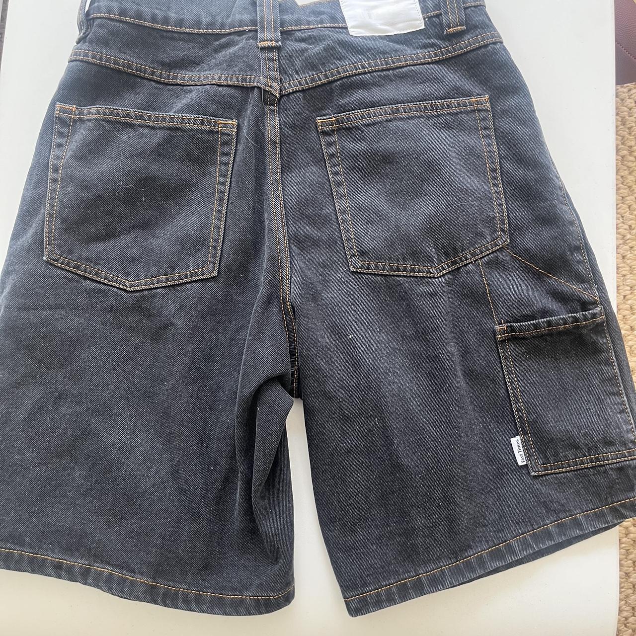 Size ‘30’ black fast times jorts, worn once Selling... Depop
