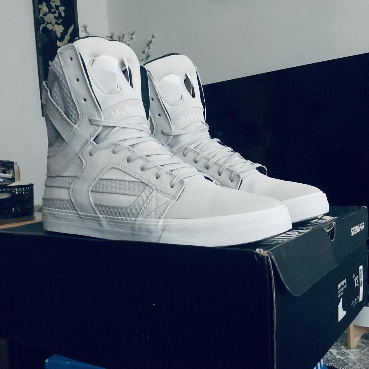 Original Supra Vaider Grey White Rare Original Discontinued Supra