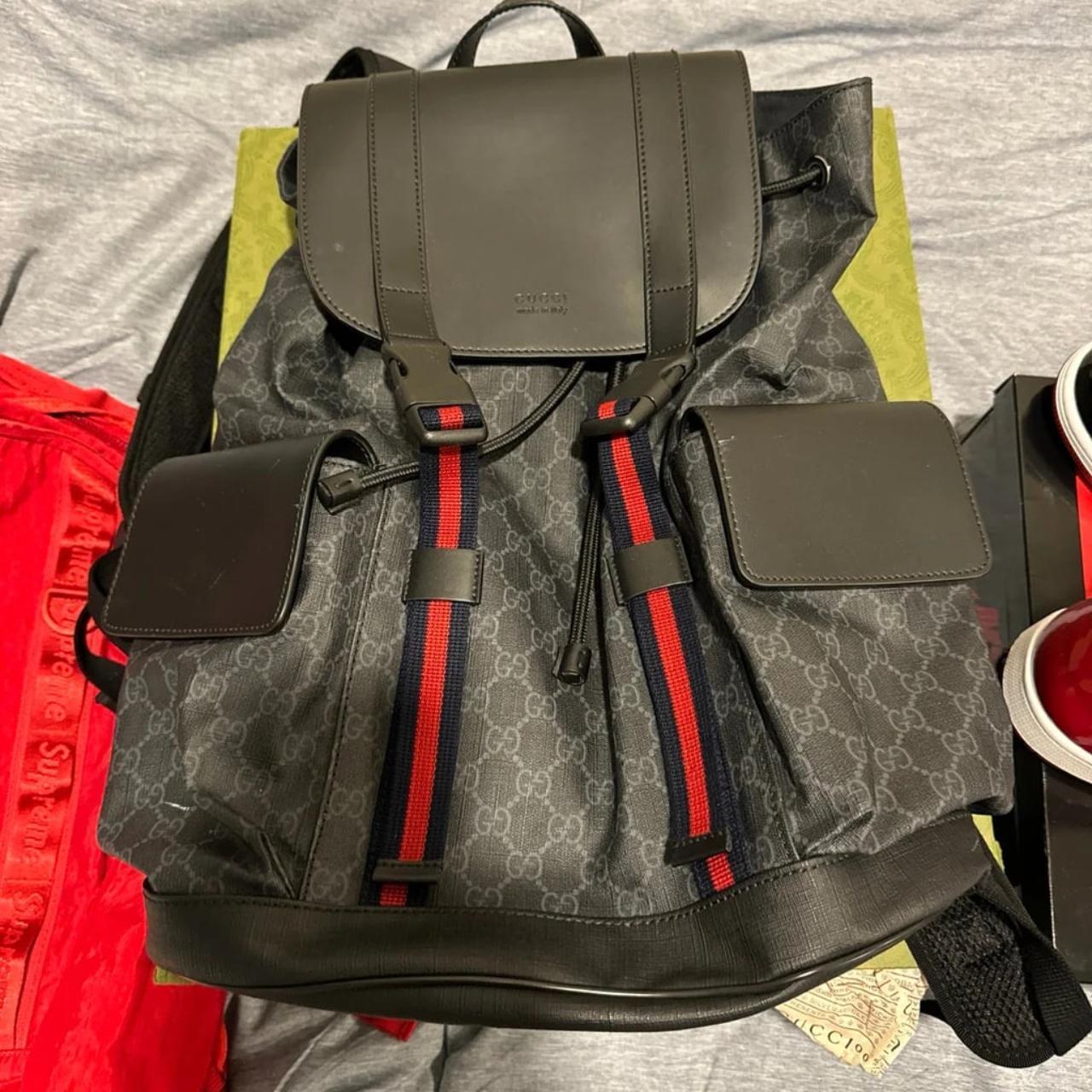 Gucci man bag Been used a few times but practically - Depop