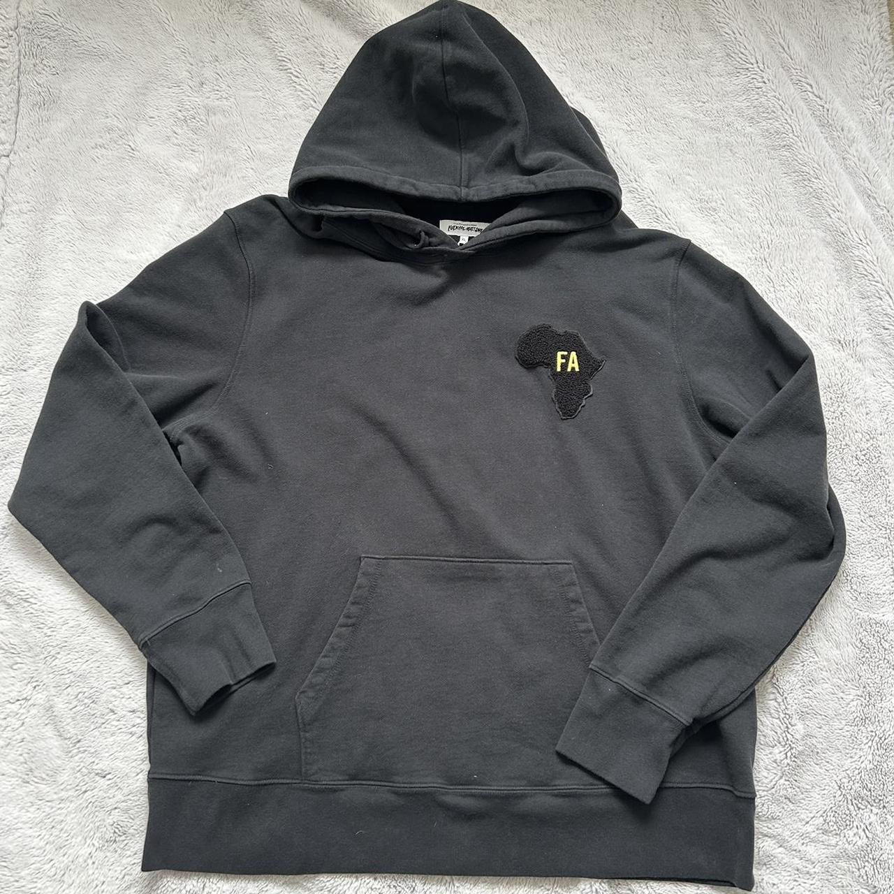 Fucking Awesome Men's Black Hoodie | Depop