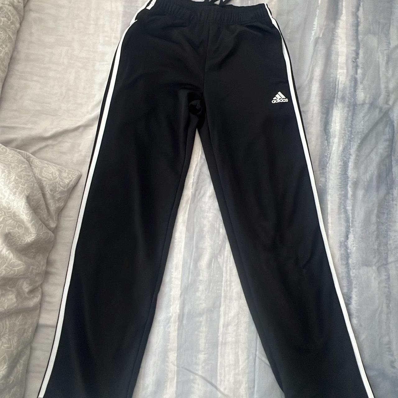 Ripped deals adidas pants