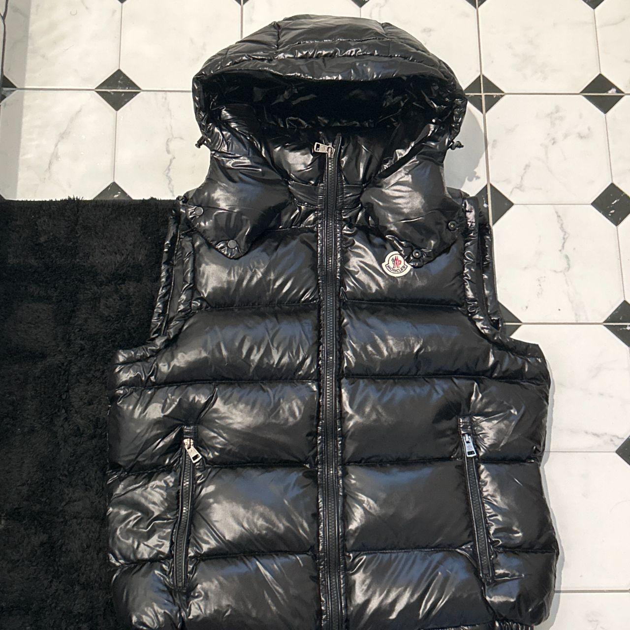 Moncler Maglione Tricot Gilet Vest Jacket Knit | Depop