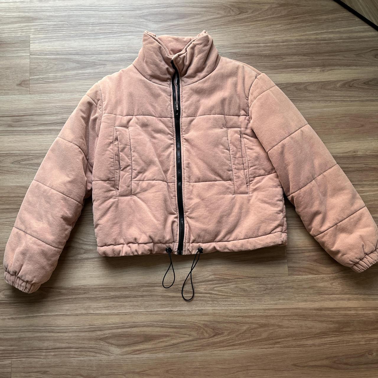 Pink Polly Puffer Jill Puffer Jacket Black Princess Polly