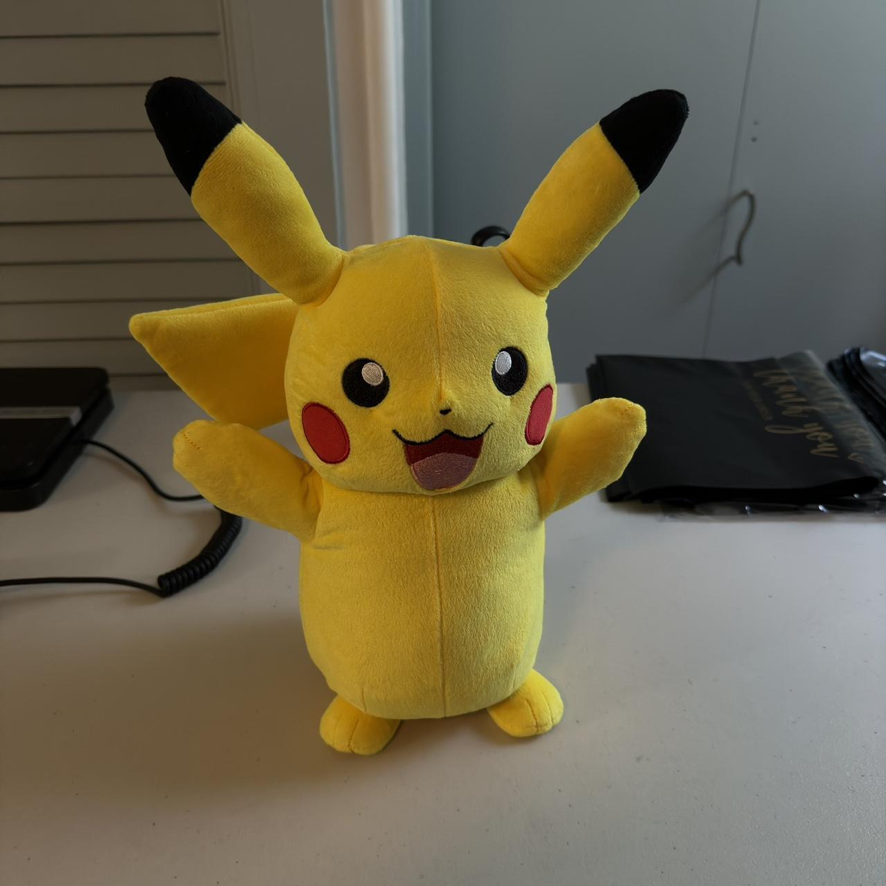 Talking pikachu fashion plush