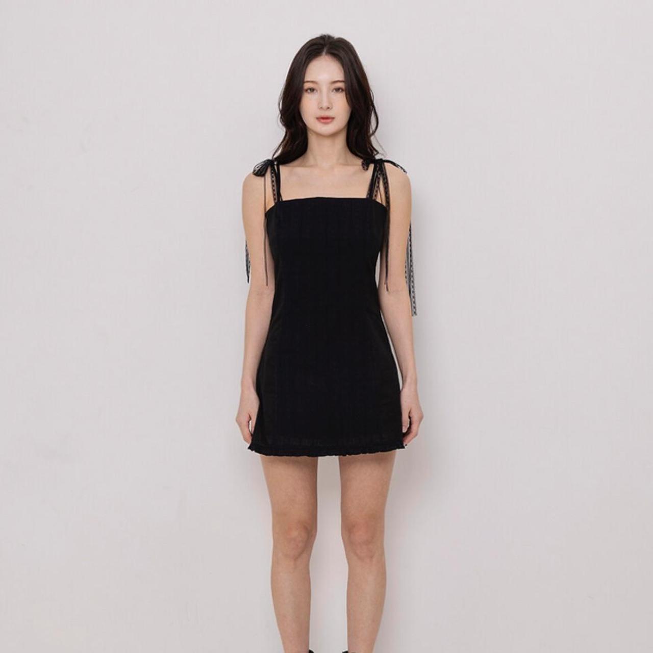 Not your rose Wconcept Black Tia mini dress Size | Depop