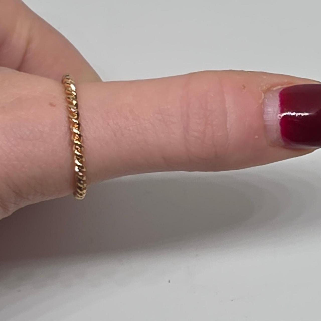 Women's Ring - Gold – Stackable Ring Set Gold Ton… - image 2