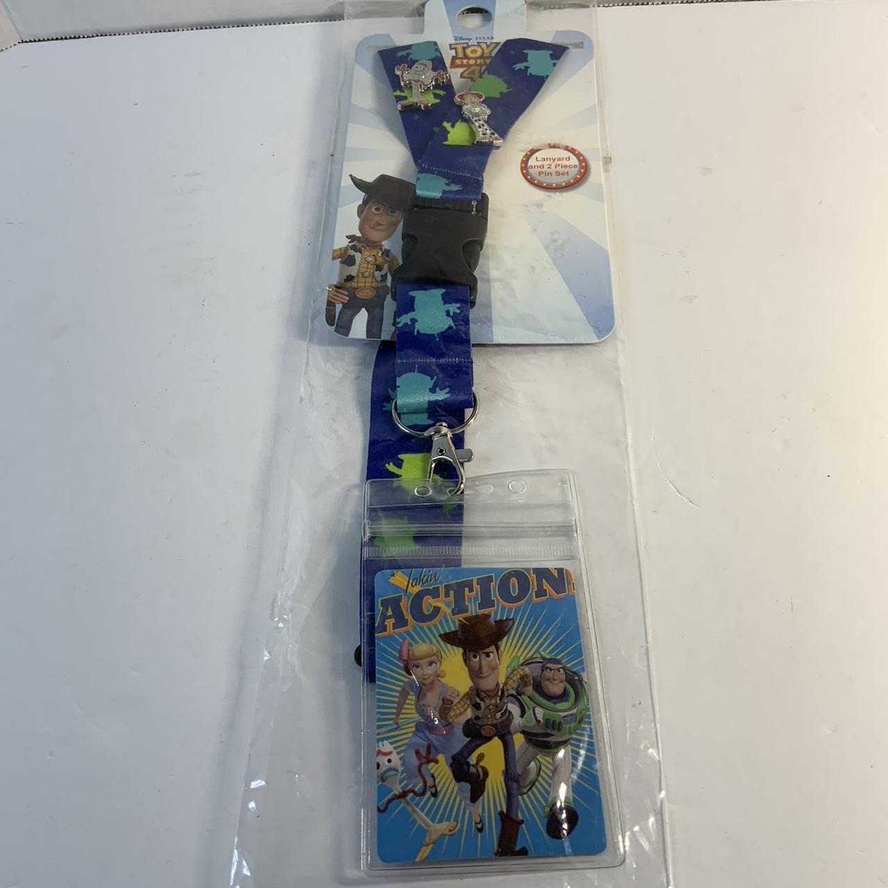 Disney/Pixar Toy Story 4 lanyard with 2 pins with... - Depop