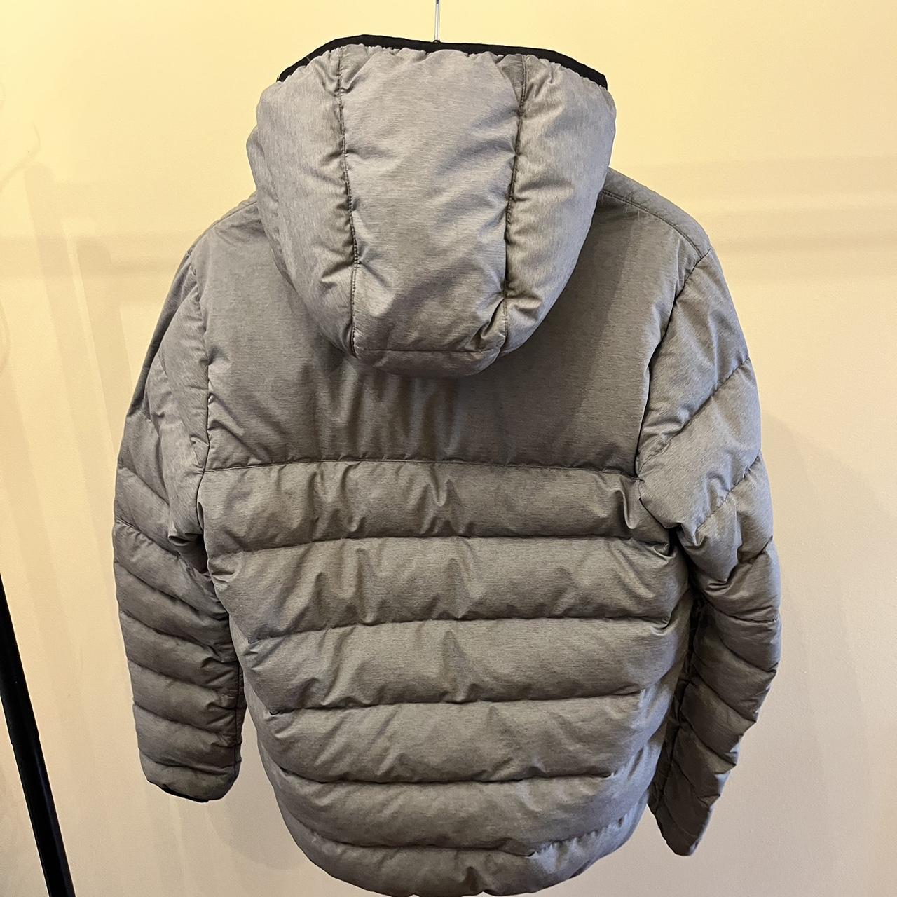 mens grey nike puffer coat