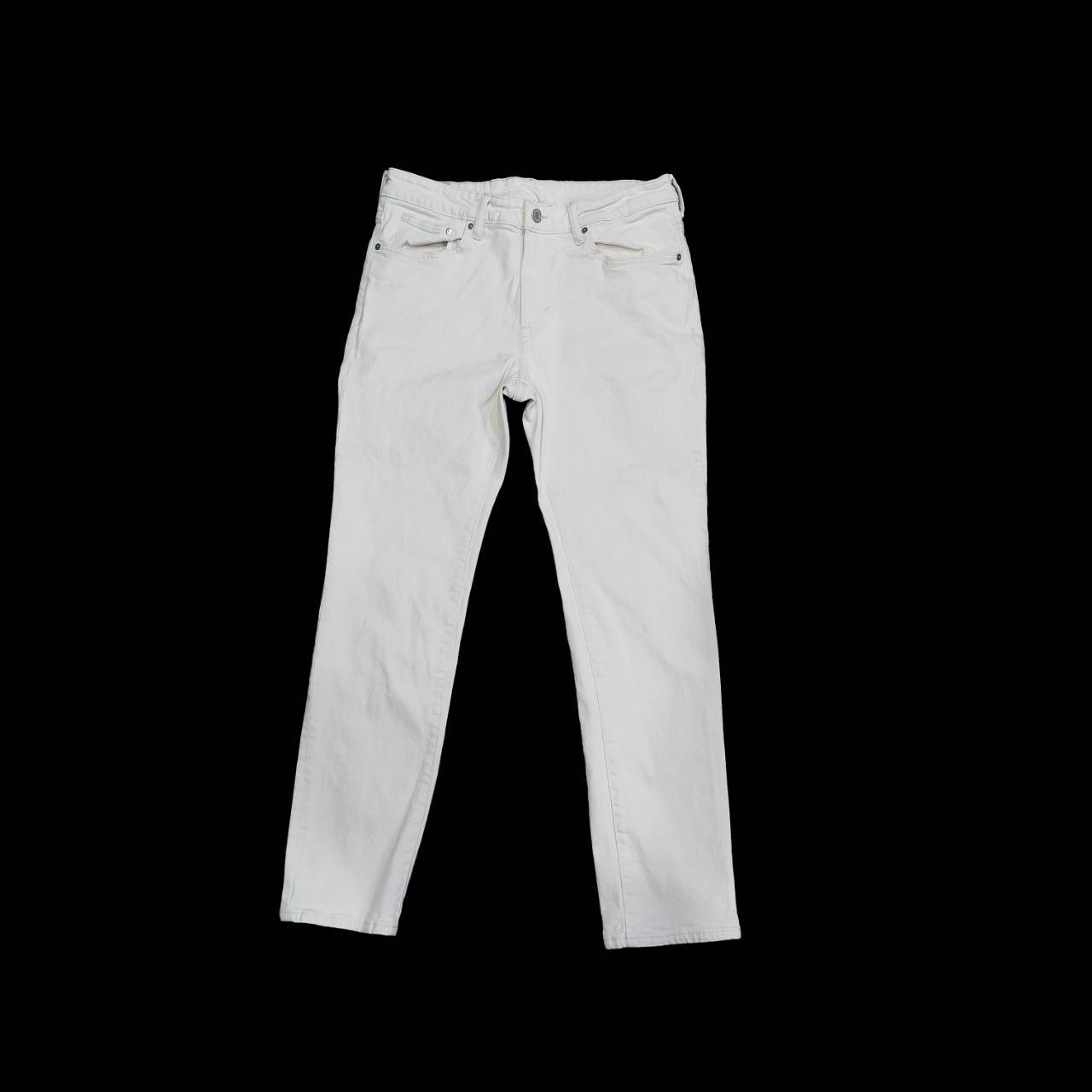 H and shop m white jeans