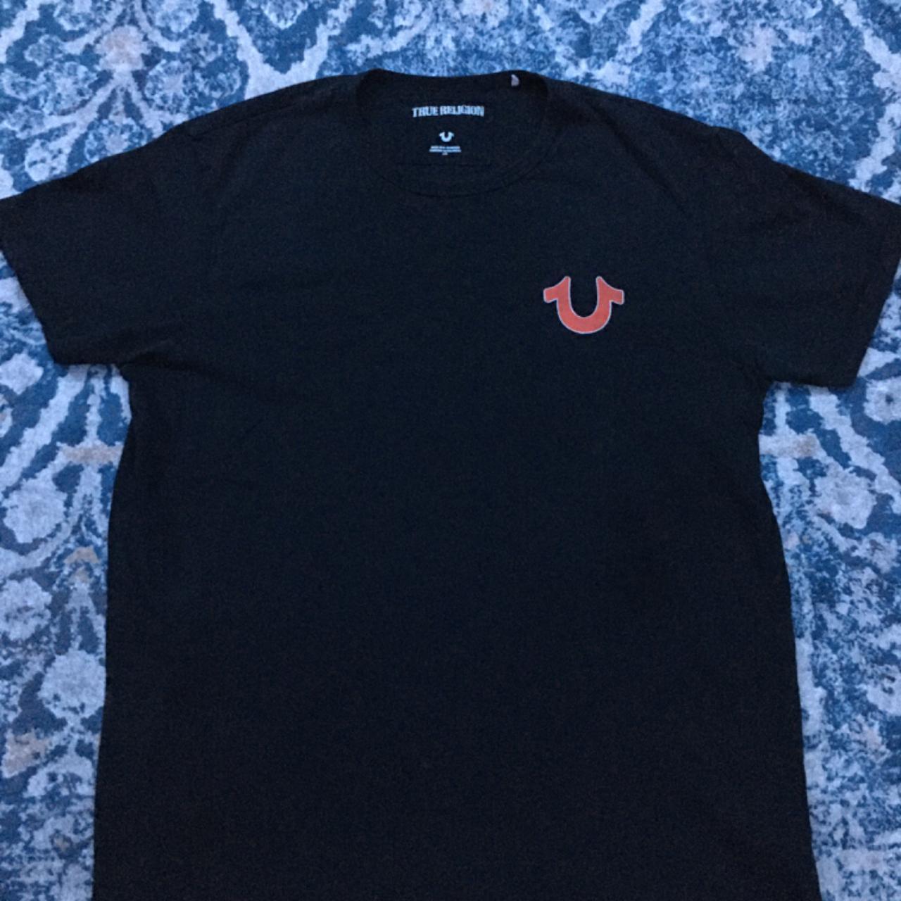 True Religion shirt, worn multiple times, slight... - Depop