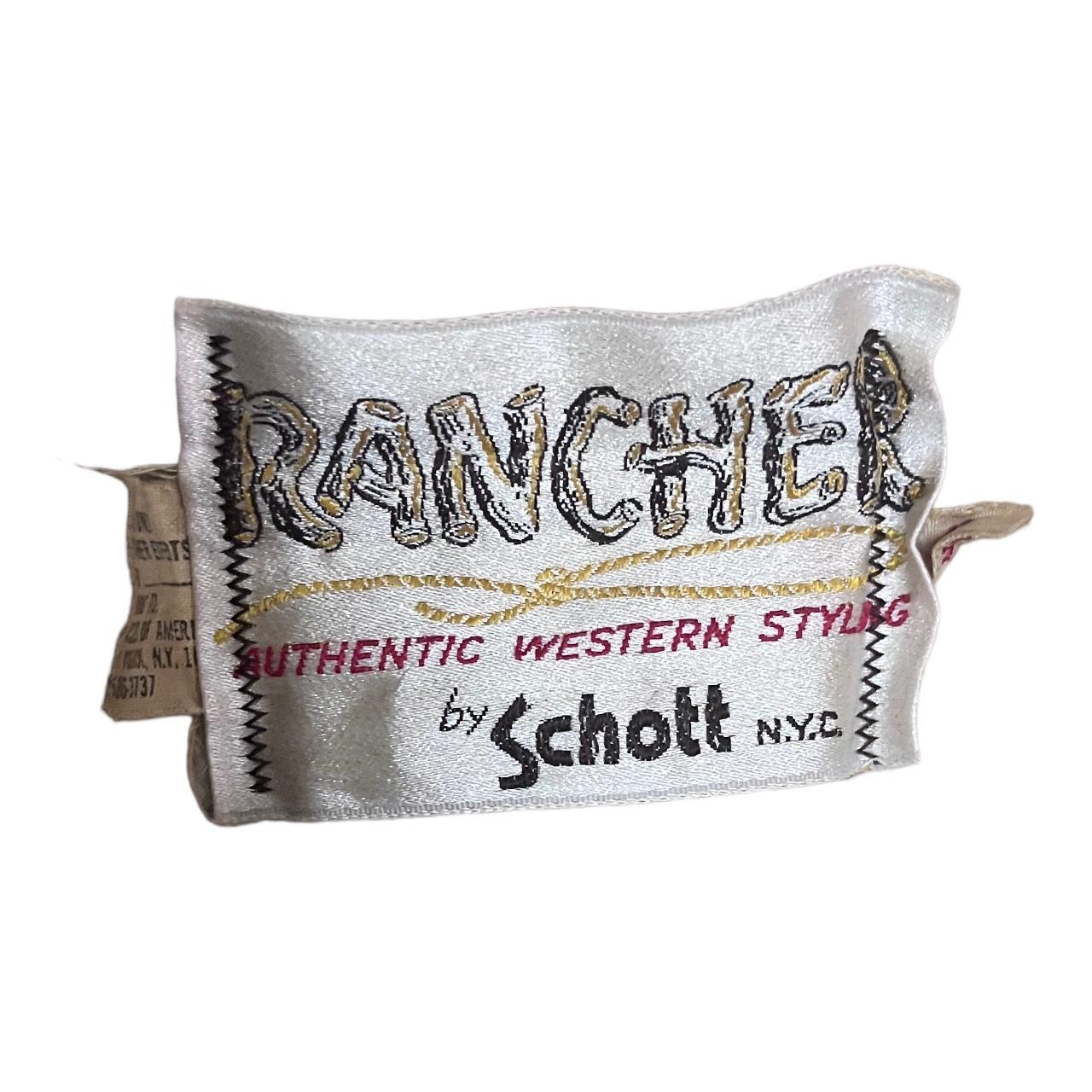 Vintage Schott Rancher Size: IT 36 Made In:... - Depop