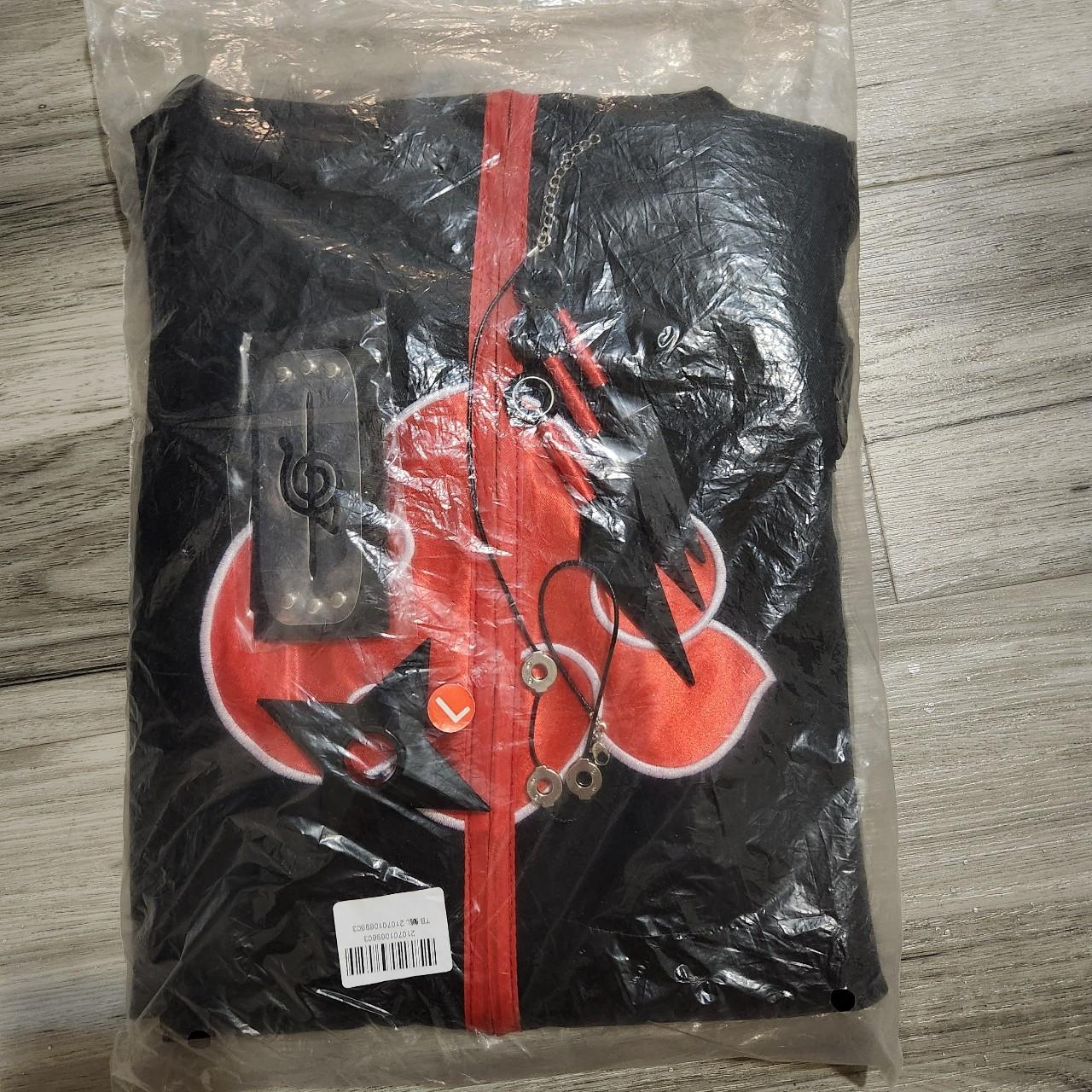 Akatsuki cloak (itachi Uchiha- naruto) Full cosplay - Depop