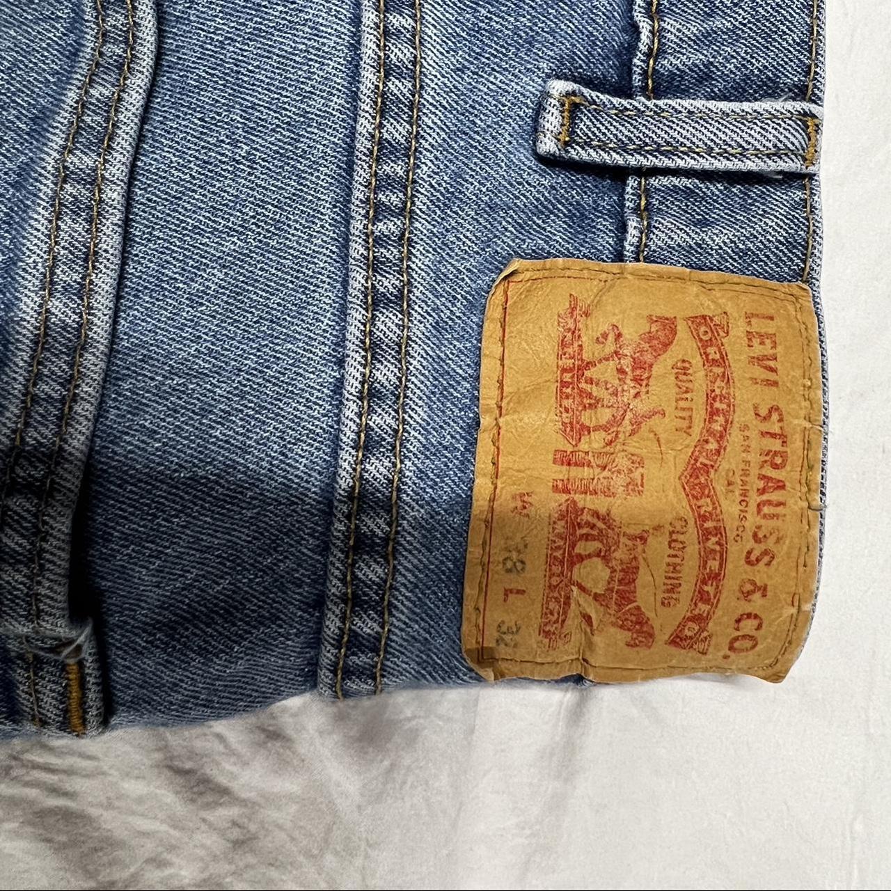 - Wx38 Lx32 (baggy fit) - Orange tab 550s - levis... - Depop