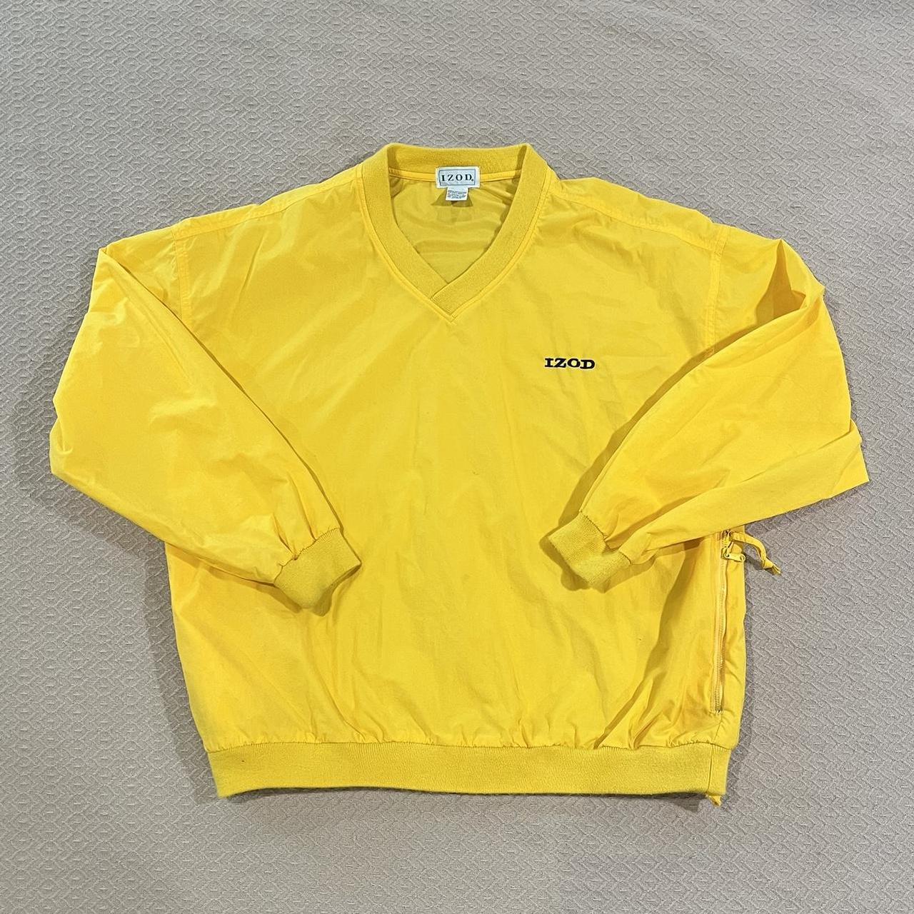 Izod clearance yellow sweatshirt