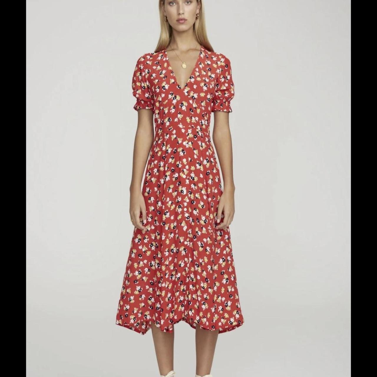 Faithfull ari 2025 midi dress