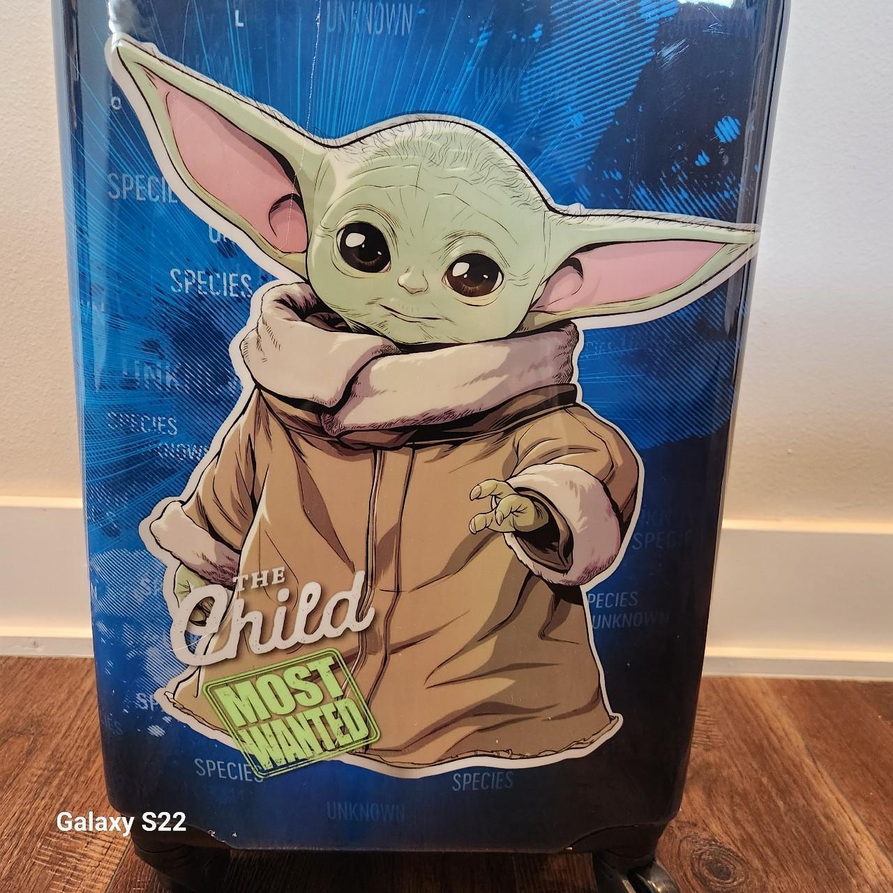 Baby Yoda Suitcase. Star Wars. Excellent condition. Depop