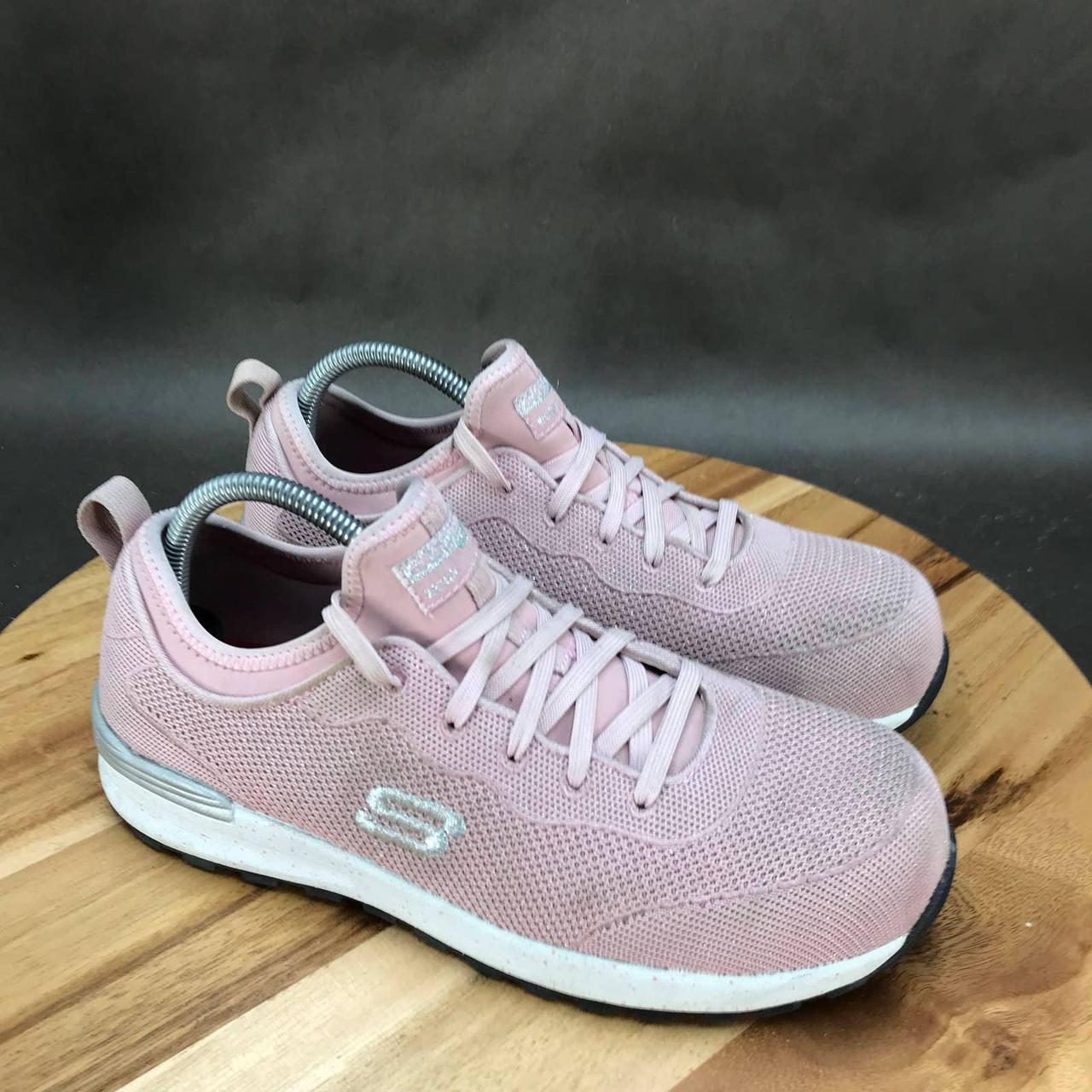 Skechers womens hotsell pink trainers