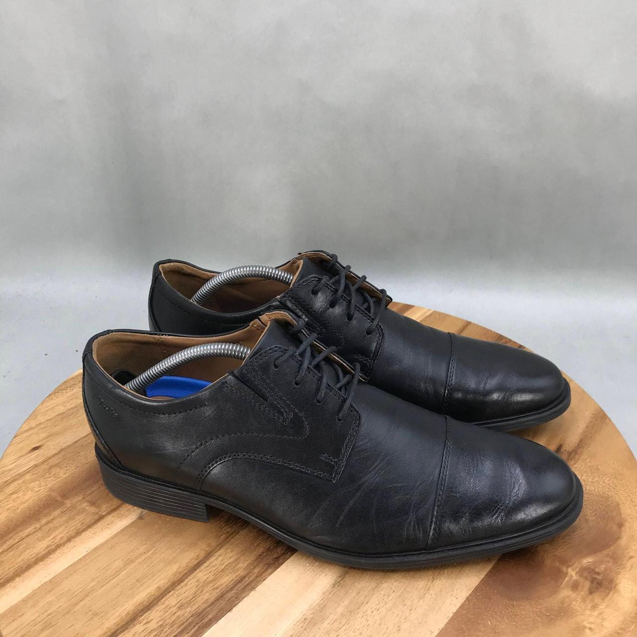 Clarks cap toe oxford best sale