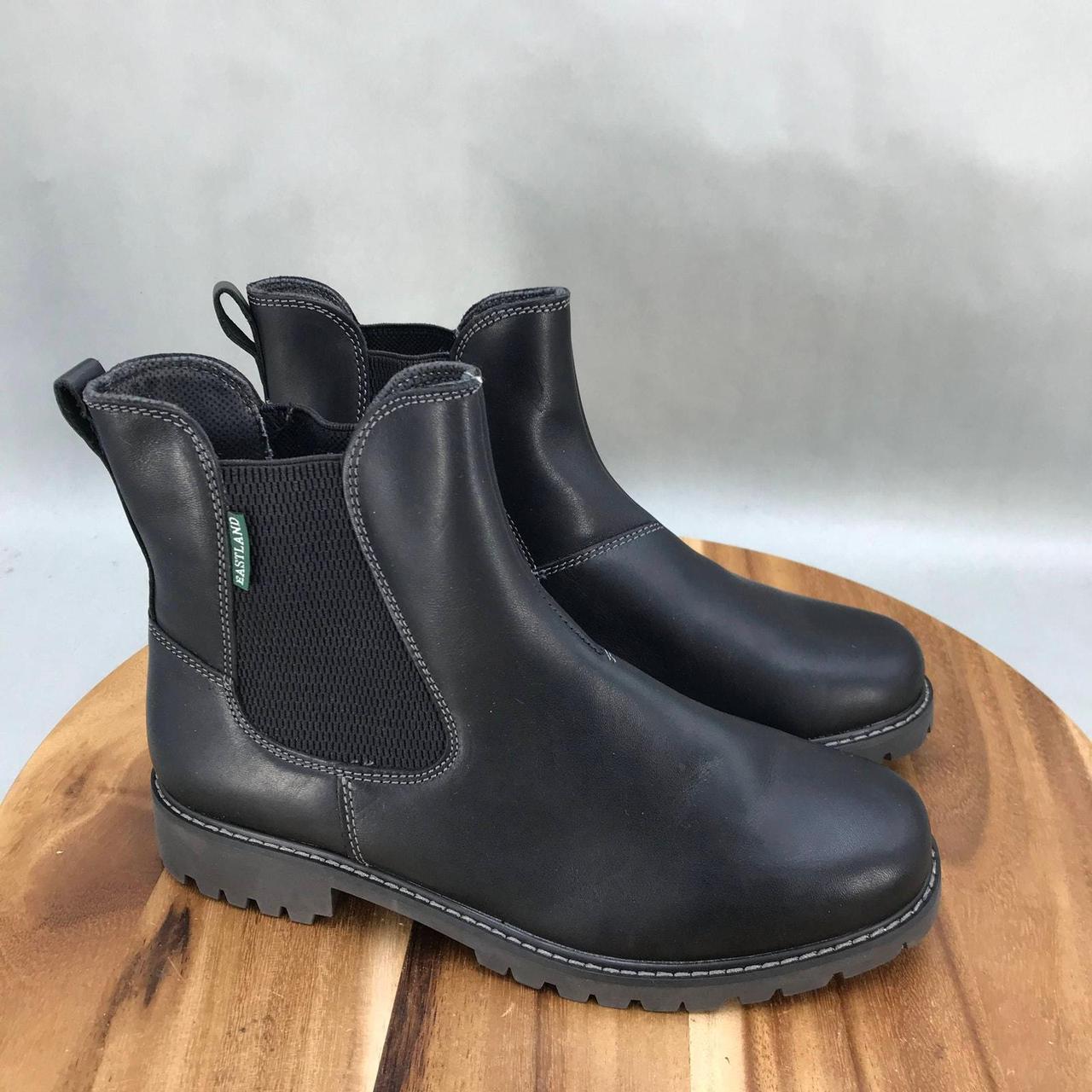 Eastland Ida Chelsea Boots Womens 10 M Black Leather. Depop