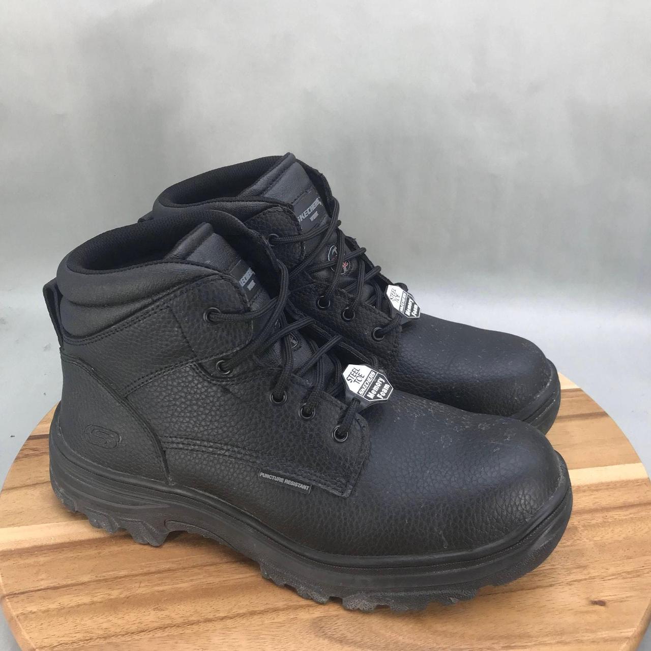 Skechers Burgin Tarlac Steel Toe Work Boots Mens 13. Depop